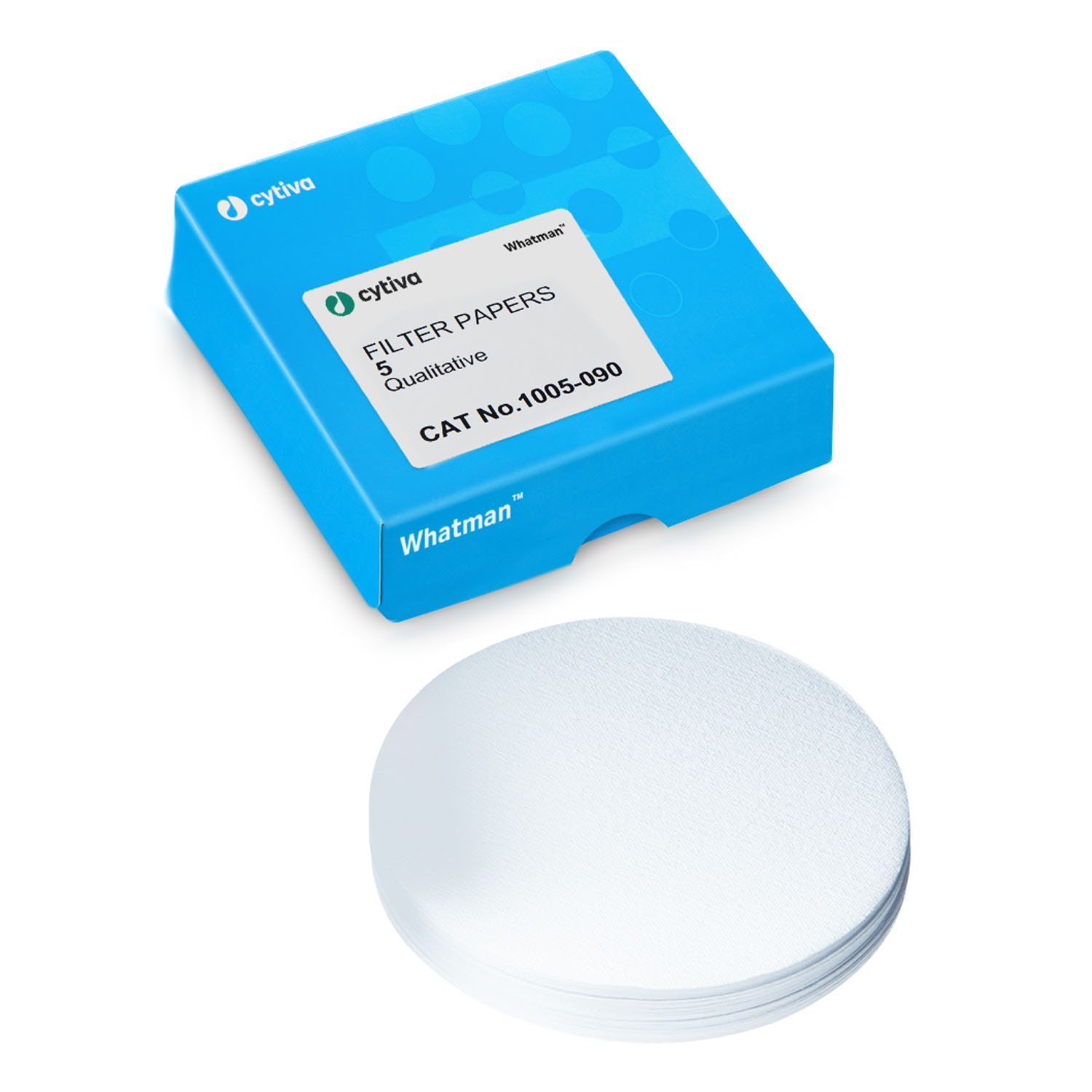 CYTIVA CELLULOSE FILTER PAPERS Filter Circles, 25mm Dia, Grade 5, 100/pk Cytiva 1005-325