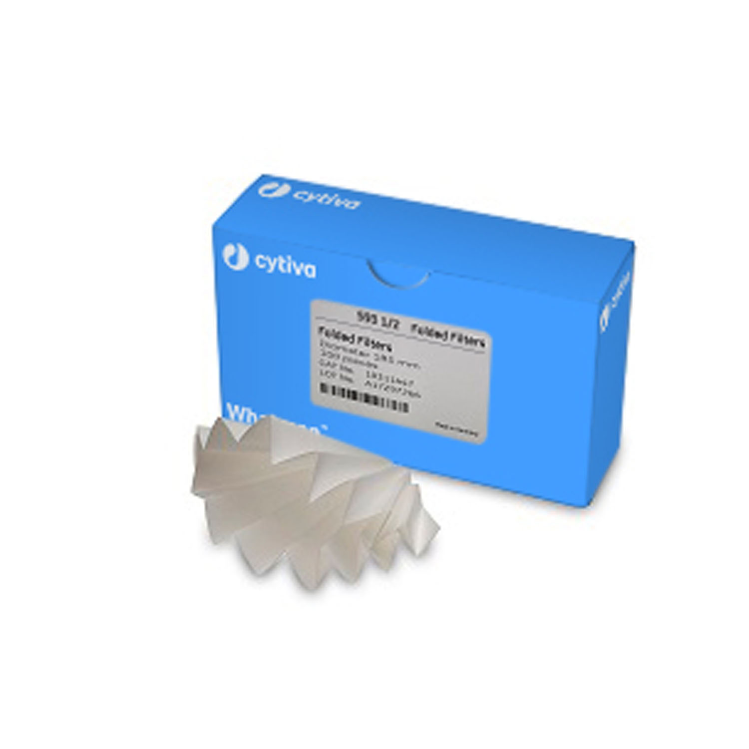 CYTIVA CELLULOSE FILTER PAPERS Filter Circles, 240mm Dia, Folded, Grade 593, 100/pk Cytiva 10311451