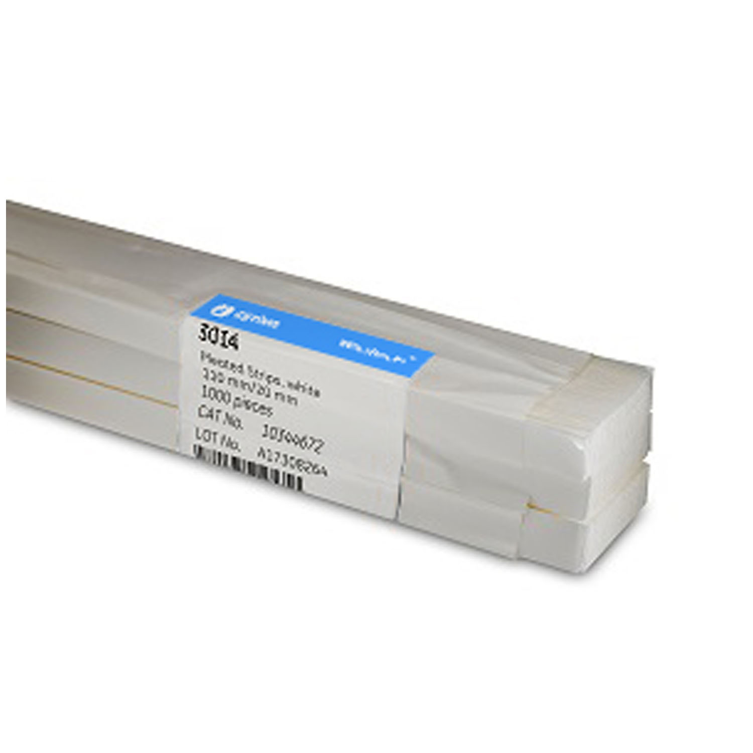 CYTIVA SEED TESTING PAPERS Testing Papers, Double Pleated Strips, 110mm x 20mm, Grade 3014, White, 1000/pk Cytiva 10344676