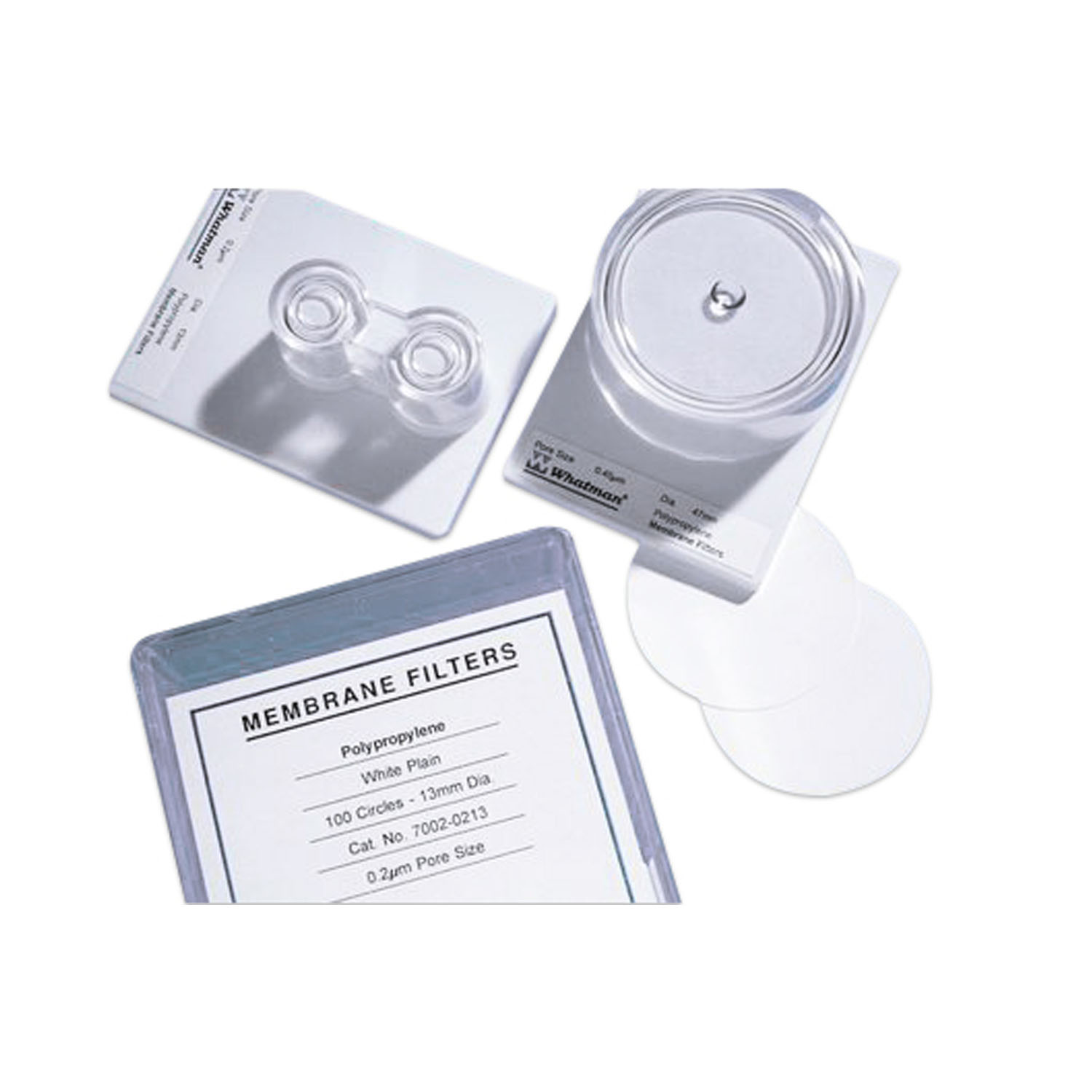 CYTIVA MEMBRANE FILTER PAPERS Filter Circles, 47mm Dia, Cellulose Nitrate, 0.45µm Pore Size, Plain White, Sterile, 100/pk Cytiva 10401170