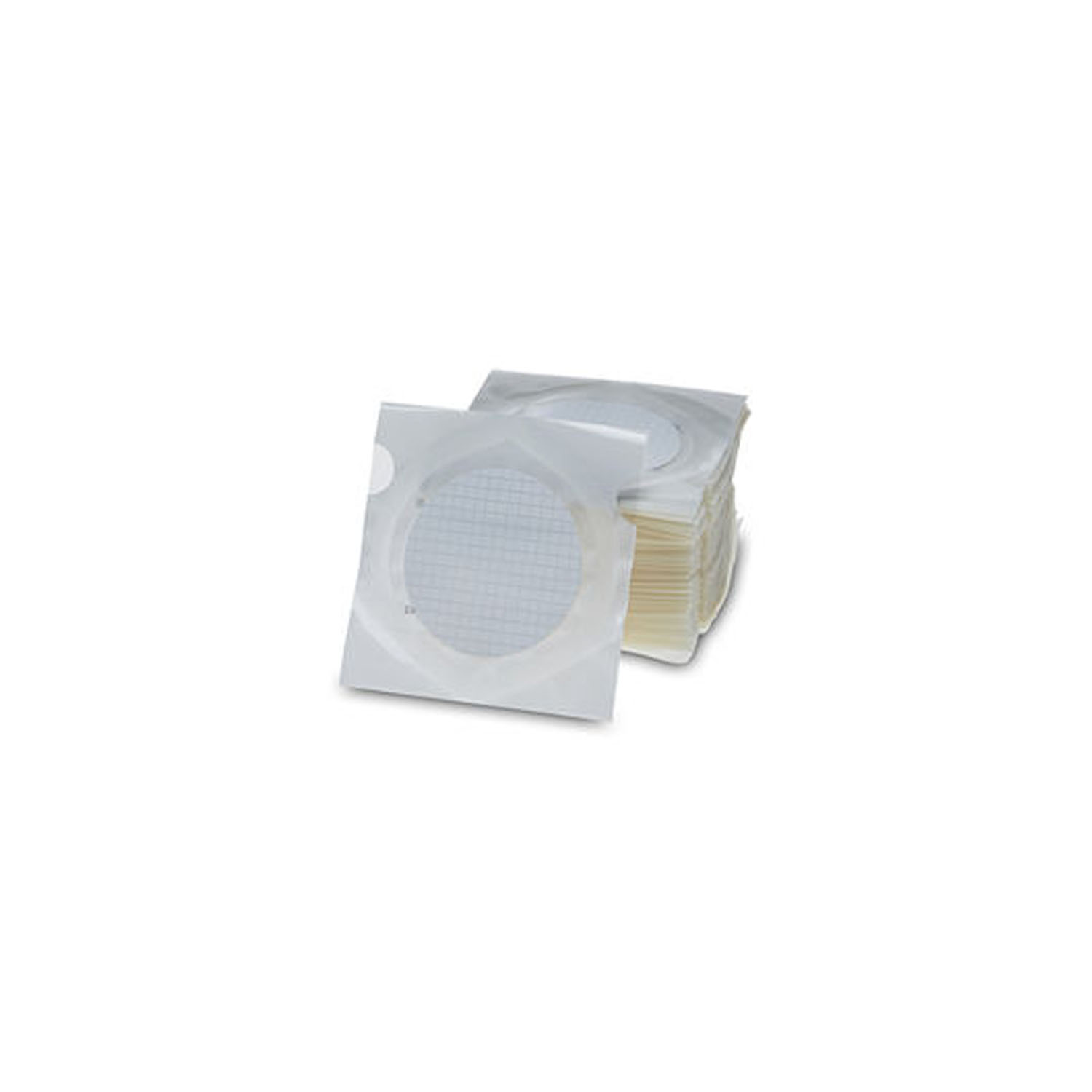 CYTIVA MEMBRANE FILTER PAPERS Filter Circles, 47mm Dia, Mixed Cellulose Ester ME Range - ME 27/21, Gridded, White/ Black Grid 3.1mm, 0.8µm Pore Size, Sterile, 100/pk Cytiva 10408970
