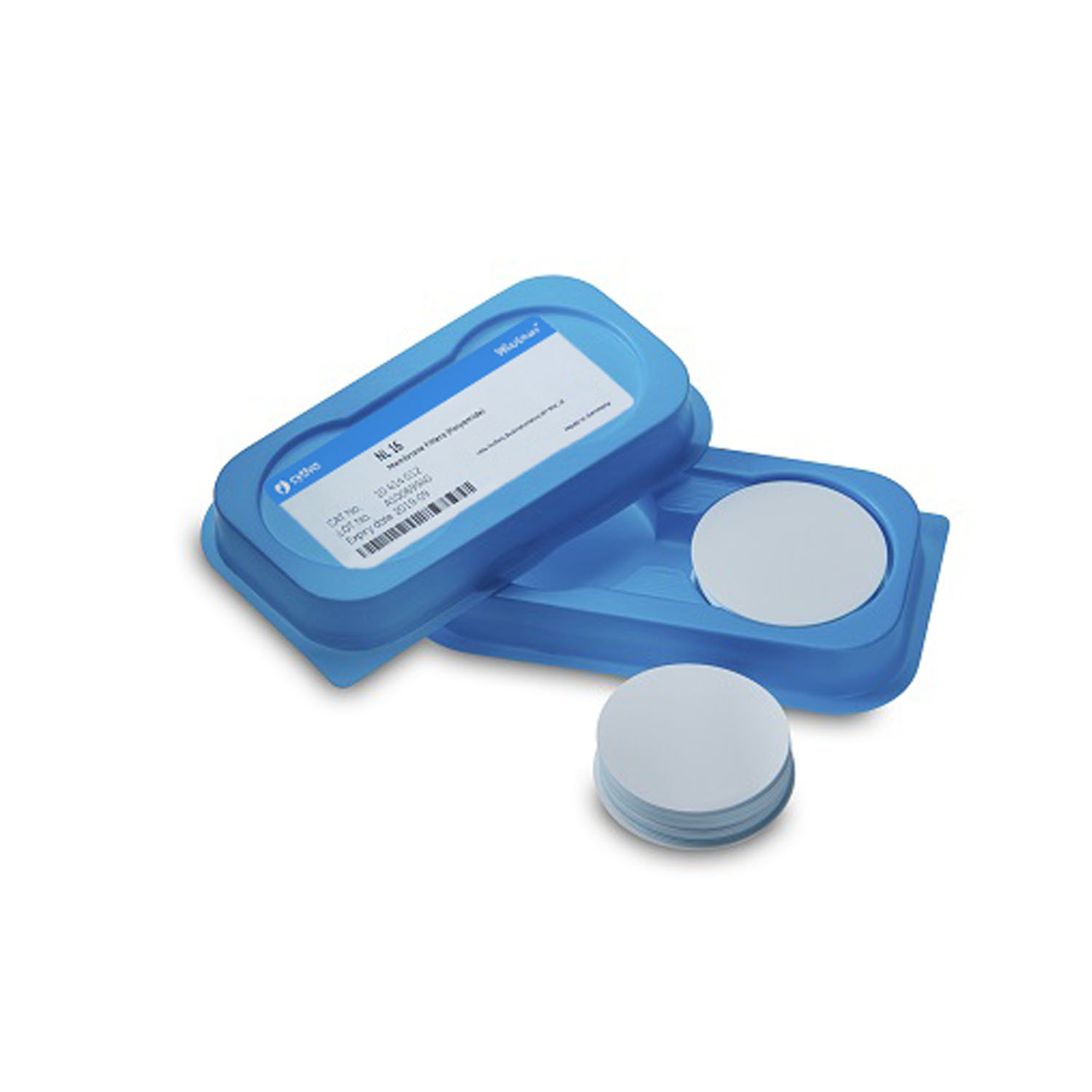 CYTIVA MEMBRANE FILTER PAPERS Filter Circles, 50mm Dia, Polyamide NL 16, 0.2µm Pore Size, 100/pk Cytiva 10414014