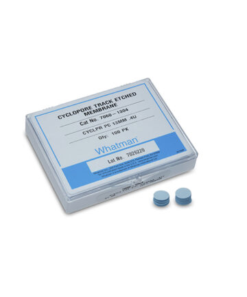 CYTIVA MEMBRANE FILTER PAPERS Whatman Cyclopore Polycarbonate Membrane, 0.1 µm pore size, 47 mm circle, 100/pk Cytiva 10419412