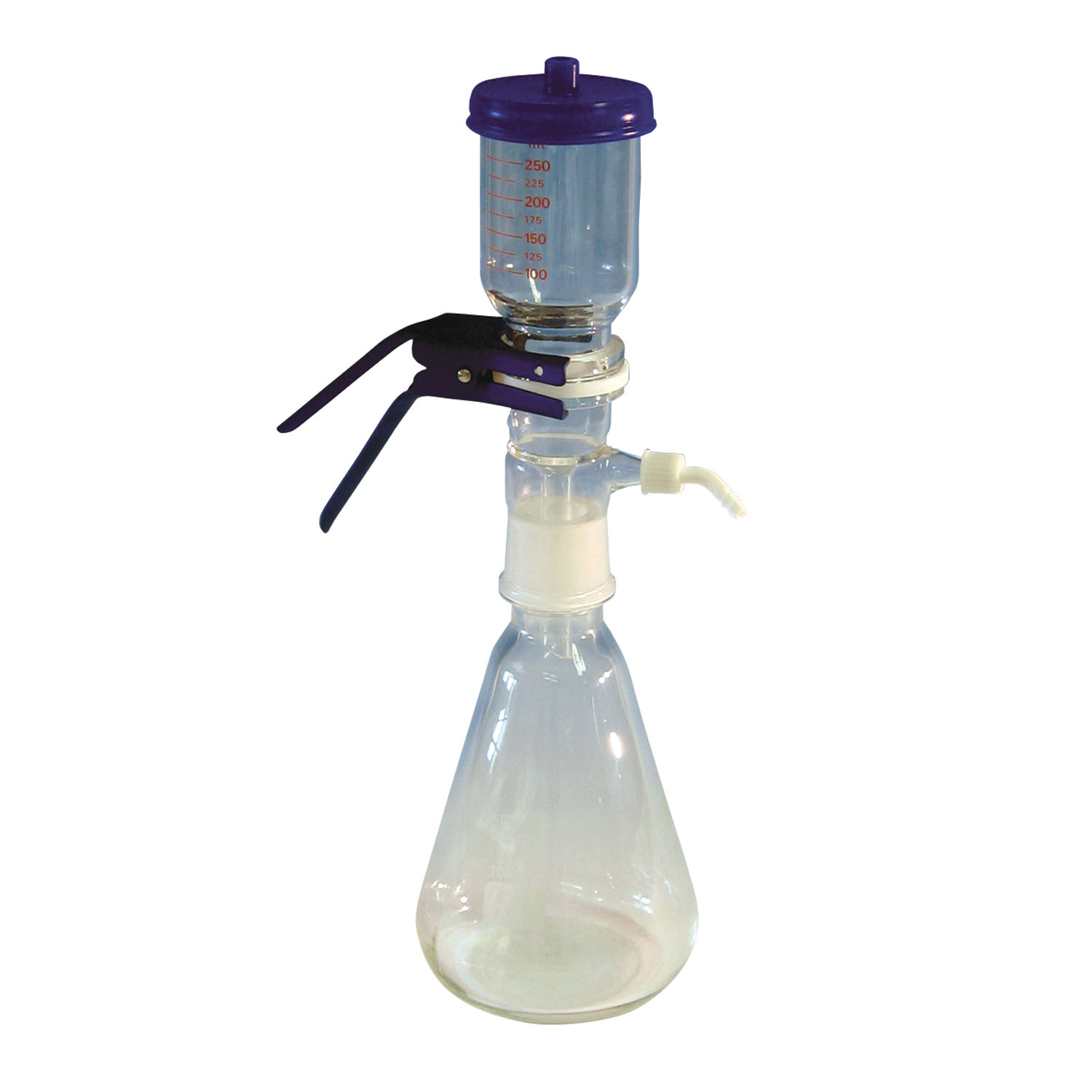 CYTIVA VACUUM FILTRATION Glass Filtration Device, GV 050 Series, GV 050/3, Sieve Filter Support, Hose Coupling Erlenmeyer Flask 1000mL (NS45), 250mL Cytiva 10442300