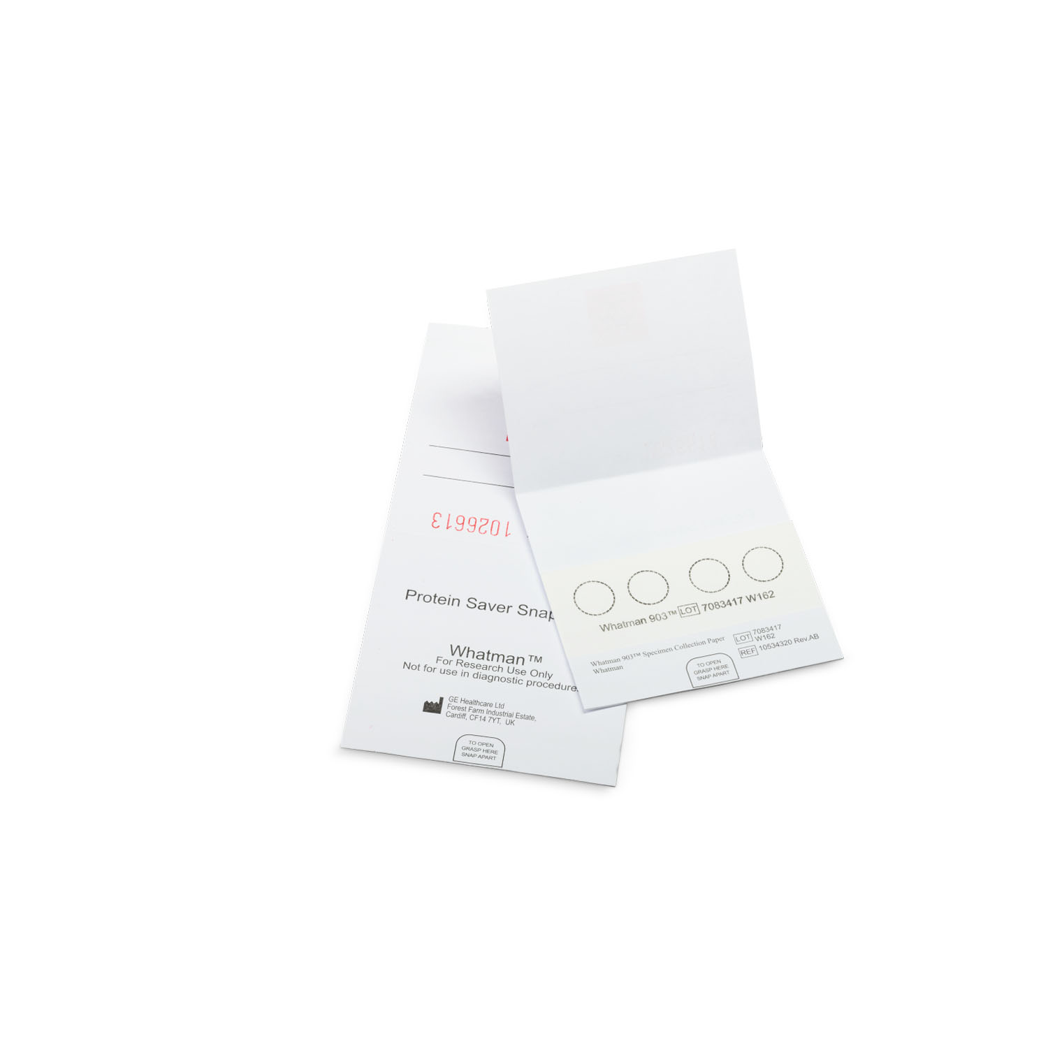 CYTIVA NEONATAL 903 PROTEIN SAVER CARDS & ACCESSORIES 903 Protein Saver Snap-Apart Card, 100/pk Cytiva 10534320
