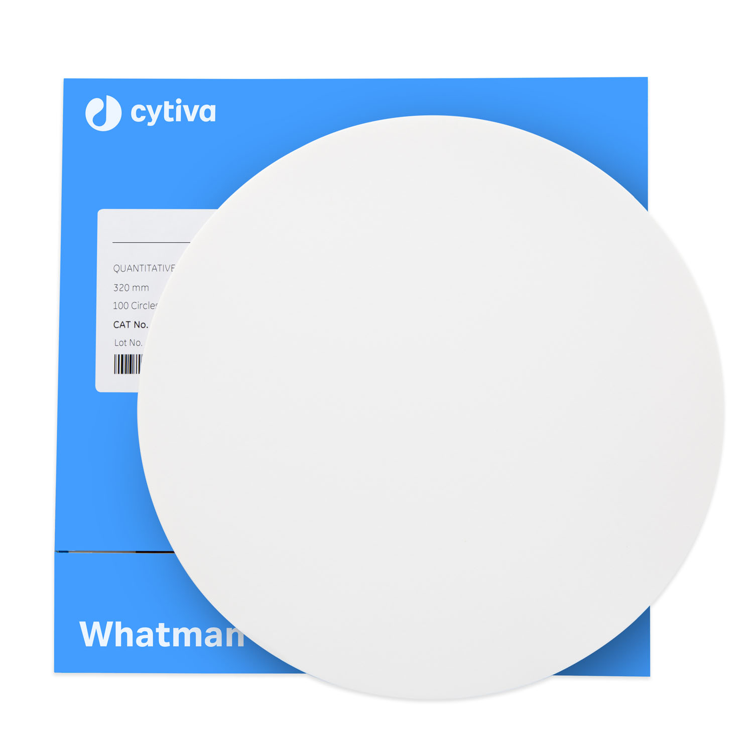 CYTIVA CELLULOSE FILTER PAPERS Filter Circles, 55mm Dia, Ashless Grade 42, 100/pk Cytiva 1442-055