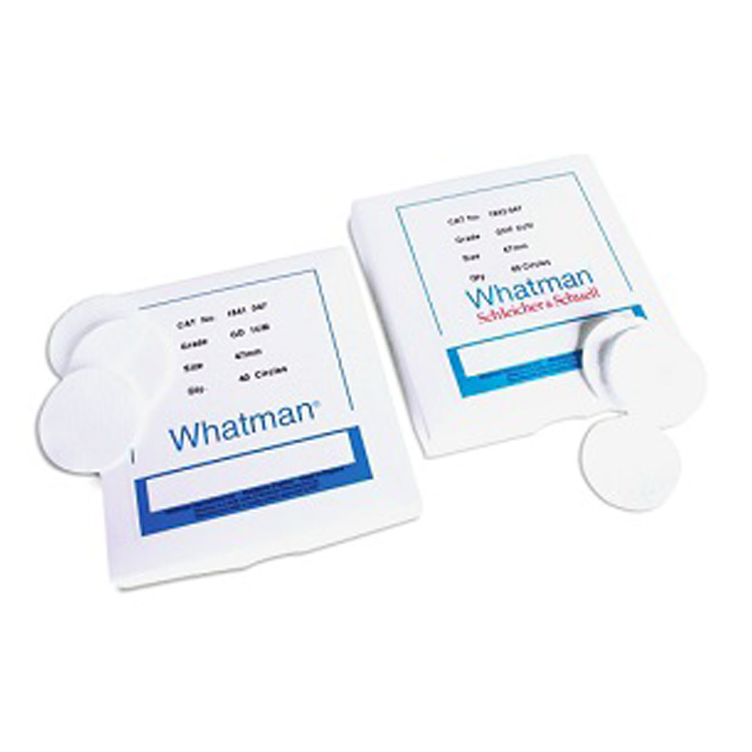 CYTIVA GLASS MICROFIBER FILTER PAPERS Filter Circles, 47mm Dia, Binder Free Multigrade GMF 150, Pore Size 1µm, 40/pk Cytiva 1841-047