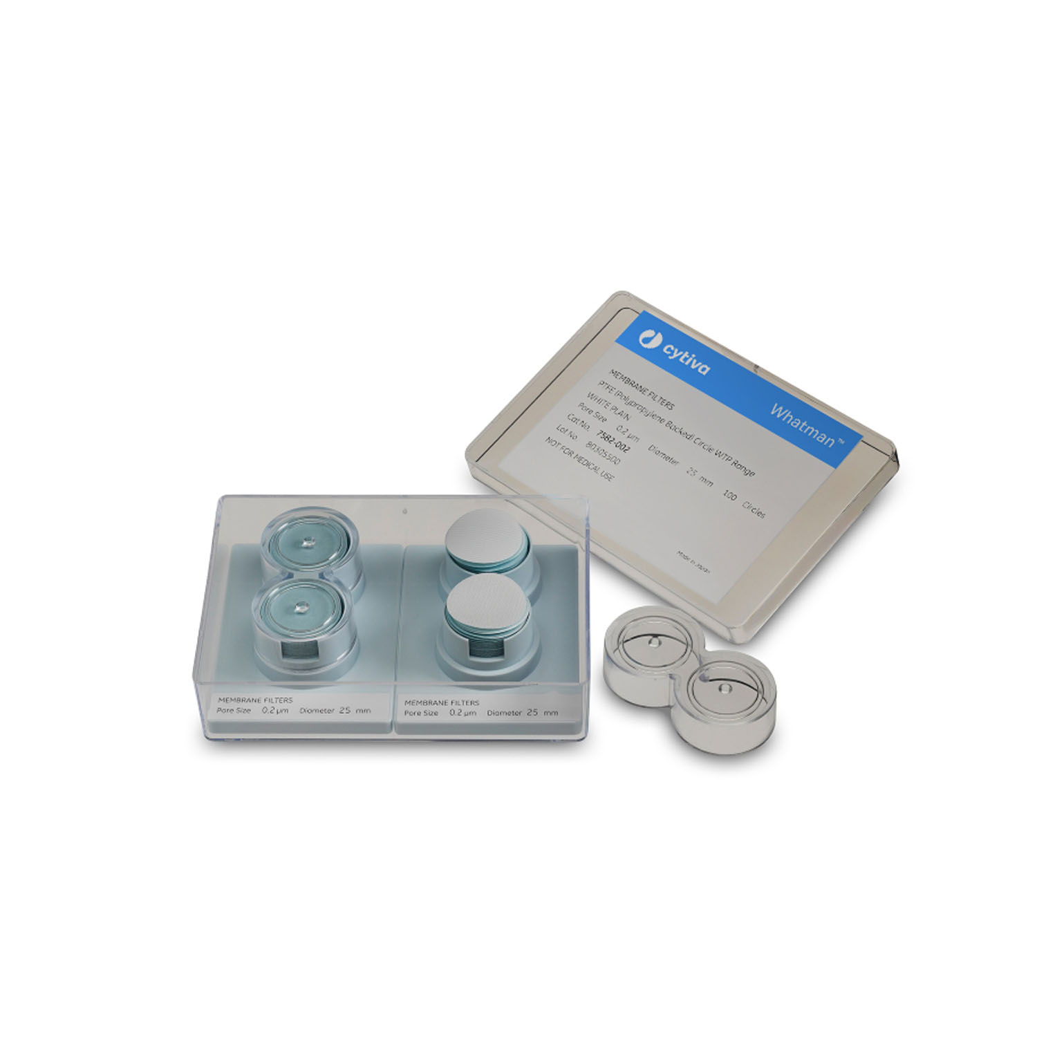 CYTIVA TEFLON (PTFE) MEMBRANES Membrane, WTP Range 47mm, 1.0µm Pore Size, 100/pk Cytiva 7590-004