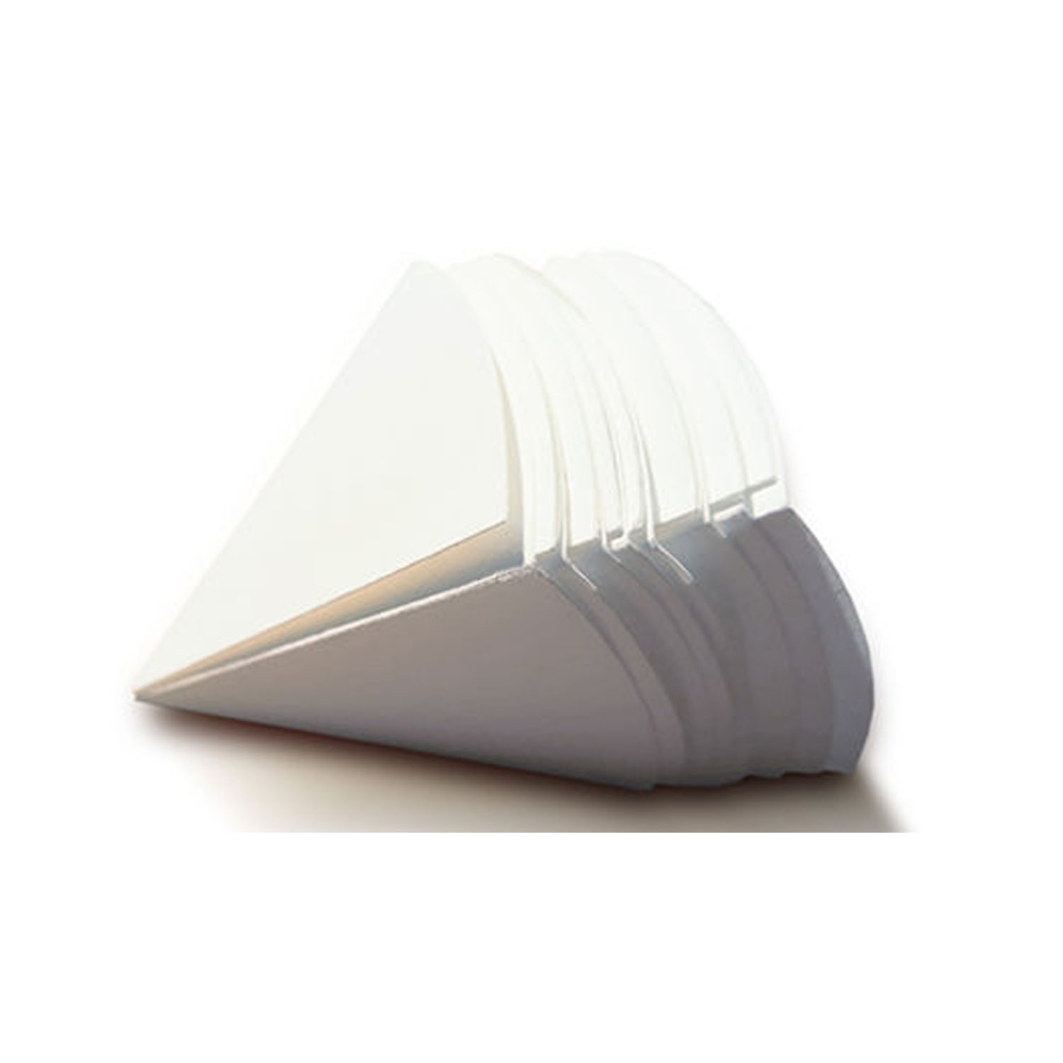 CYTIVA PYRAMID FOLDED FILTER PAPER Filter Paper, 125mm, GR 40, Folded, Pyramid, 1000/pk Cytiva 9892-128