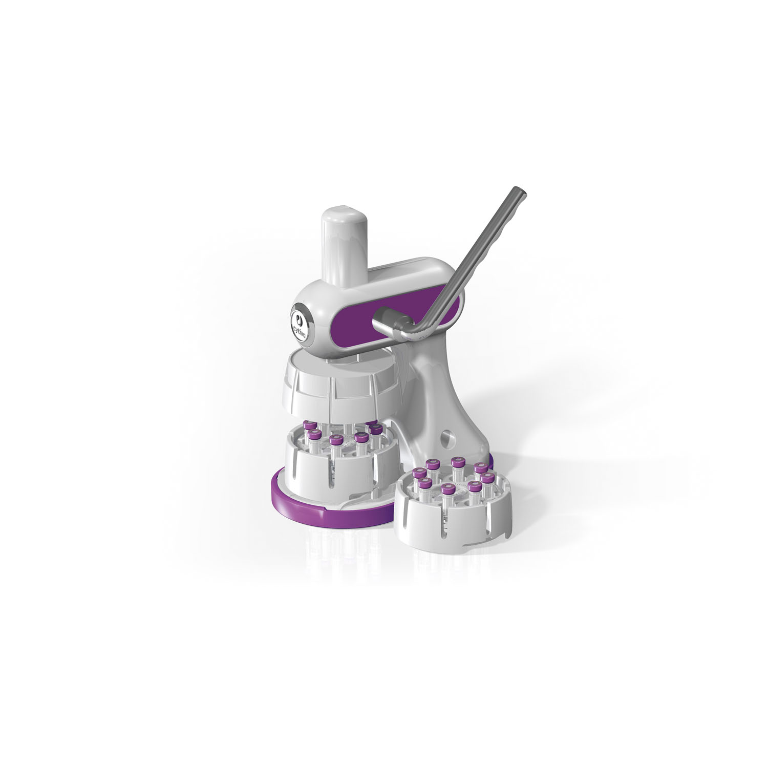 CYTIVA SYRINGELESS FILTERS Hand Compressor Stand, Mini-Prep G2, For Use with (8) Mini-UniPrep G2 Syringeless Filters Cytiva MUPG2MCPWC8