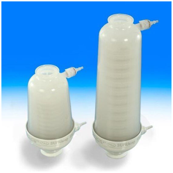 CYTIVA PALL SUPRACAP™ FILTER CAPSULE Supracap™ 100 Depth Filter Capsule, In-Line Style, 10" Length, with Single-Layer Media Grade K900P (8-20µm Retention Rating), 1 to 1½" Sanitary Flange Inlet and Outlet Cytiva NP6P9001