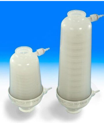 CYTIVA PALL SUPRACAP™ FILTER CAPSULE Supracap™ 100 Depth Filter Capsule, In-Line Style, 10" Length, with Dual-Layer Media Grade PDP8 (6-30µm Retention Rating), ½" Hose Barb Inlet and Outlet Cytiva NP6PDP86
