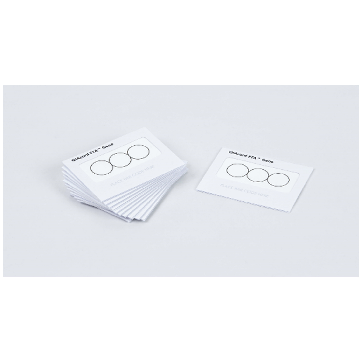 QIAGEN FTA NUCLEIC ACID COLLECTION FTA Gene Card, 75µl Sample Area, 225µl Total Volume, 3 Sample Areas, 100/pk (US Only) Qiagen, LLC WB120208