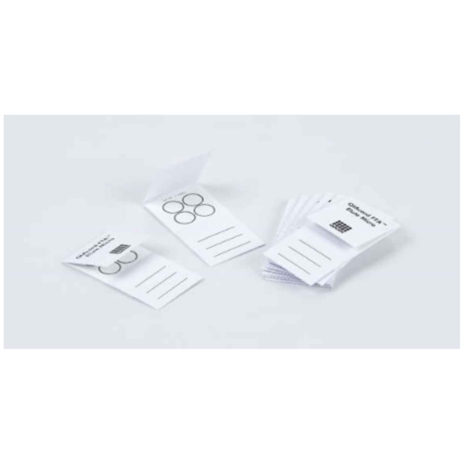QIAGEN FTA NUCLEIC ACID COLLECTION FTA Elute Micro Card, 4 Sample Areas, 100/pk (US Only) Qiagen, LLC WB120410