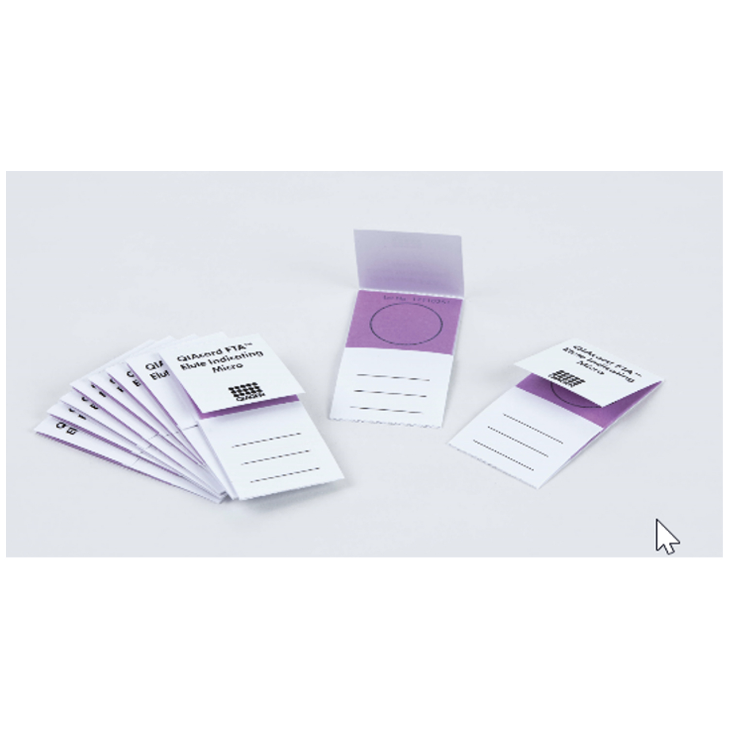 QIAGEN FTA NUCLEIC ACID COLLECTION Indicating FTA Elute Micro Card, 1 Sample Area, 25/pk (US Only) Qiagen, LLC WB120412