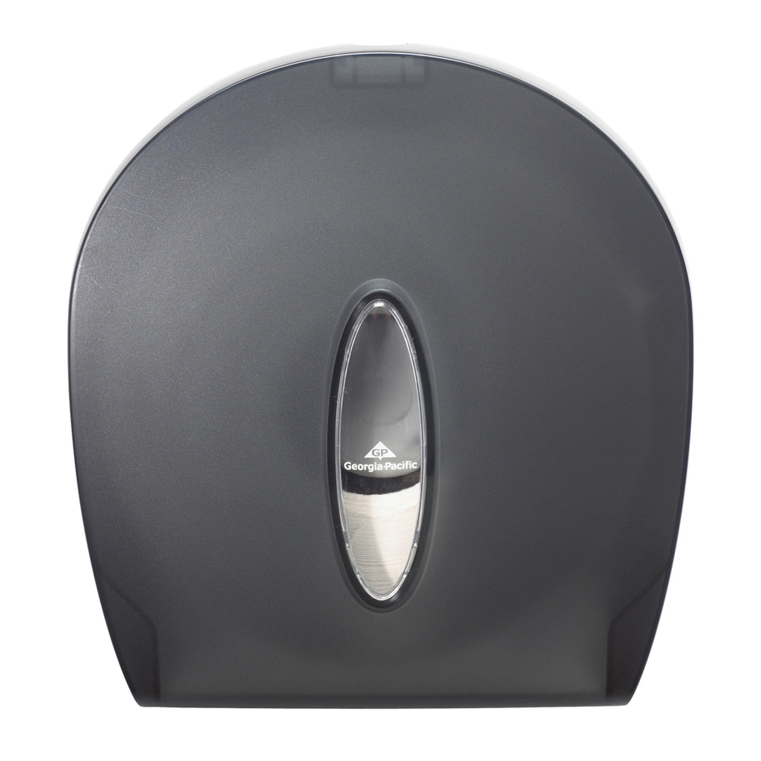 GEORGIA-PACIFIC PAPER TOWEL DISPENSERS GP Translucent Smoke Jumbo Jr Bathroom Tissue Dispenser, 11.125"W x 5¾"D x 12.125"H, 1/cs (DROP SHIP ONLY) Georgia-Pacific Consumer Products 59009
