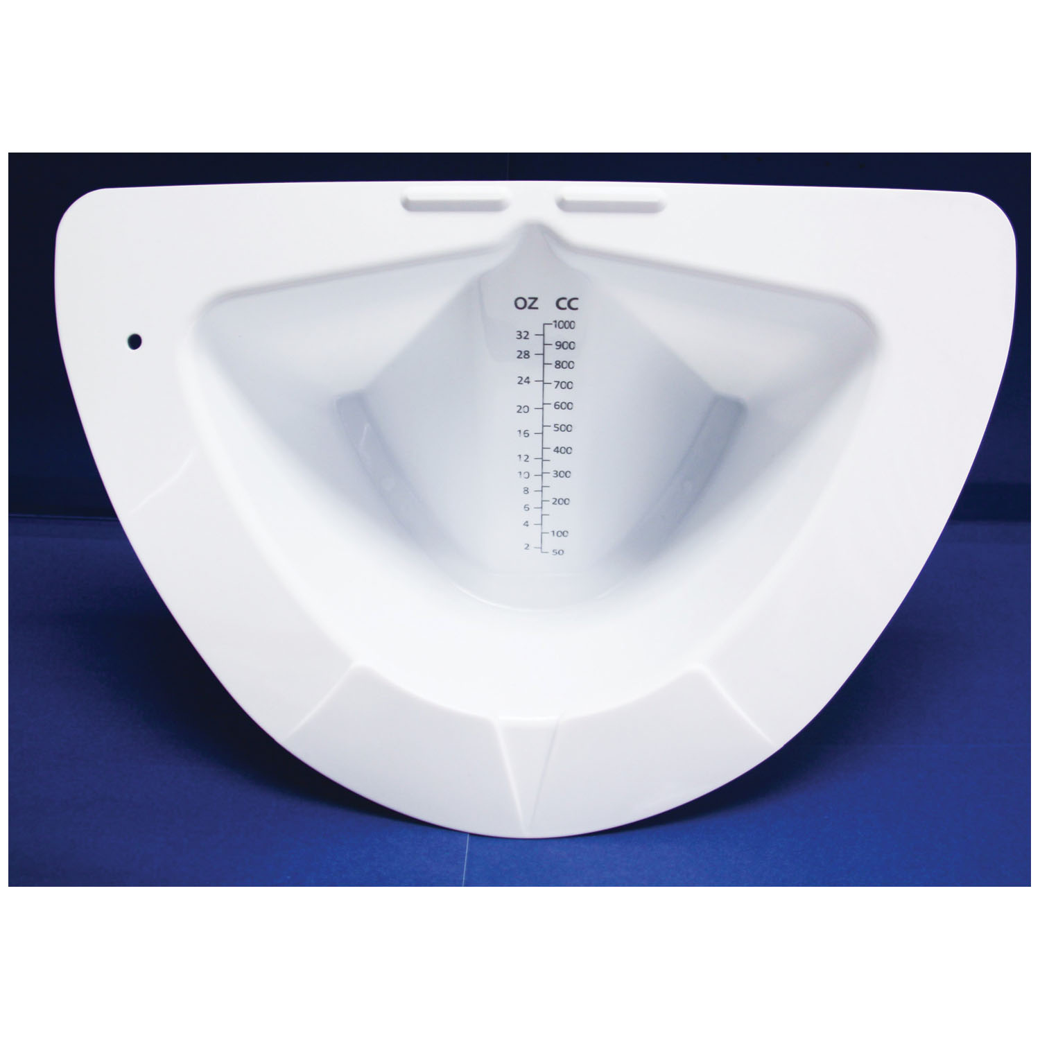 GMAX SPECIMEN PANS Specimen Pan, Slant, Graduated, 1000 ml, White, 100/cs (24 cs/plt) GMAX Industries, Inc. GS210