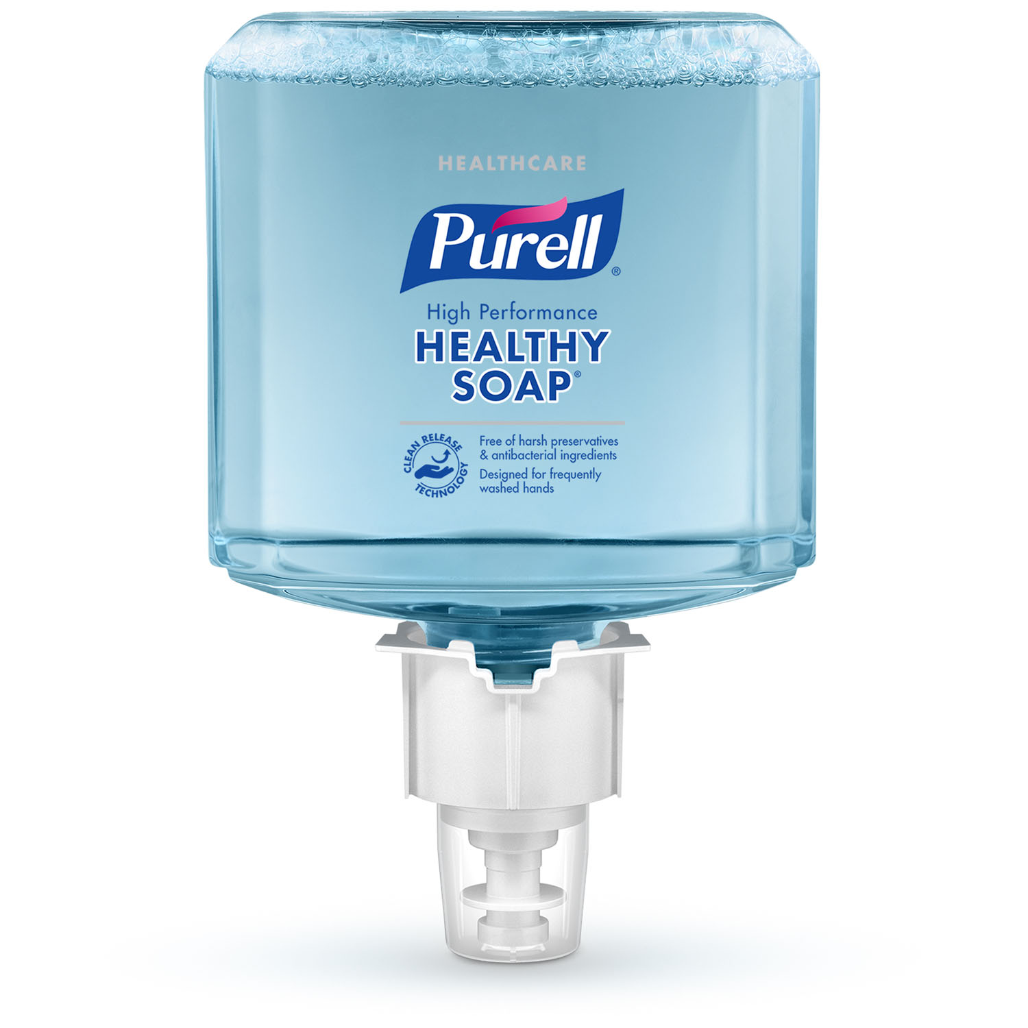 GOJO PURELL® ES4 DISPENSERS & REFILLS Healthcare CRT Healthy Soap® High Performance Foam, 1200 ml, Clear, 2/cs GOJO Industries, Inc. 5085-02