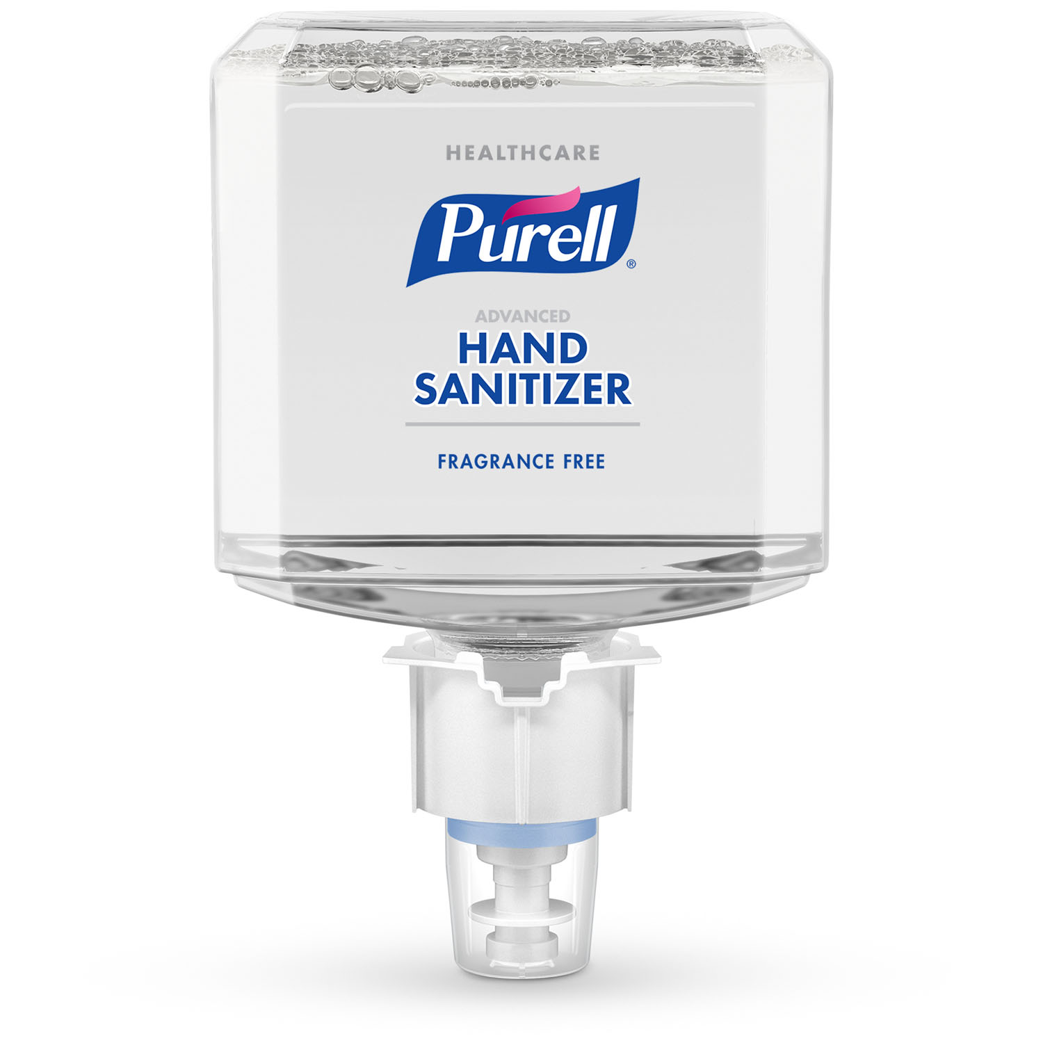GOJO PURELL® ES6 DISPENSERS & REFILLS Healthcare Advanced Hand Sanitizer Gentle & Free Foam, 1200 ml, Clear, 2/cs (Item is considered HAZMAT and cannot ship via Air or to AK, GU, HI, MP, PR, VI) GOJO Industries, Inc. 6451-02