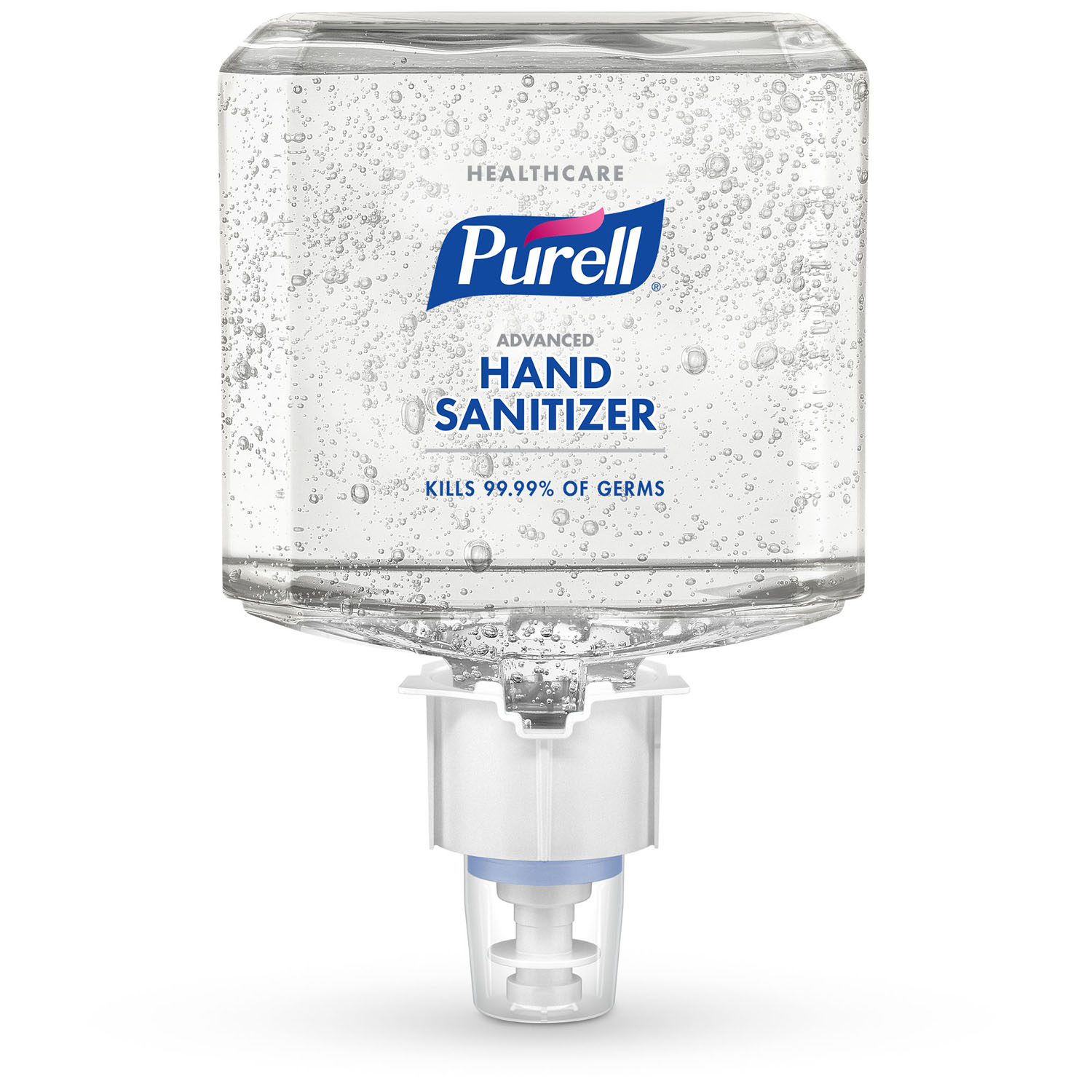 GOJO PURELL® ES6 DISPENSERS & REFILLS Healthcare Advanced Hand Sanitizer Gel, 1200 ml, Clear, 2/cs (Item is considered HAZMAT and cannot ship via Air or to AK, GU, HI, MP, PR, VI) GOJO Industries, Inc. 6463-02