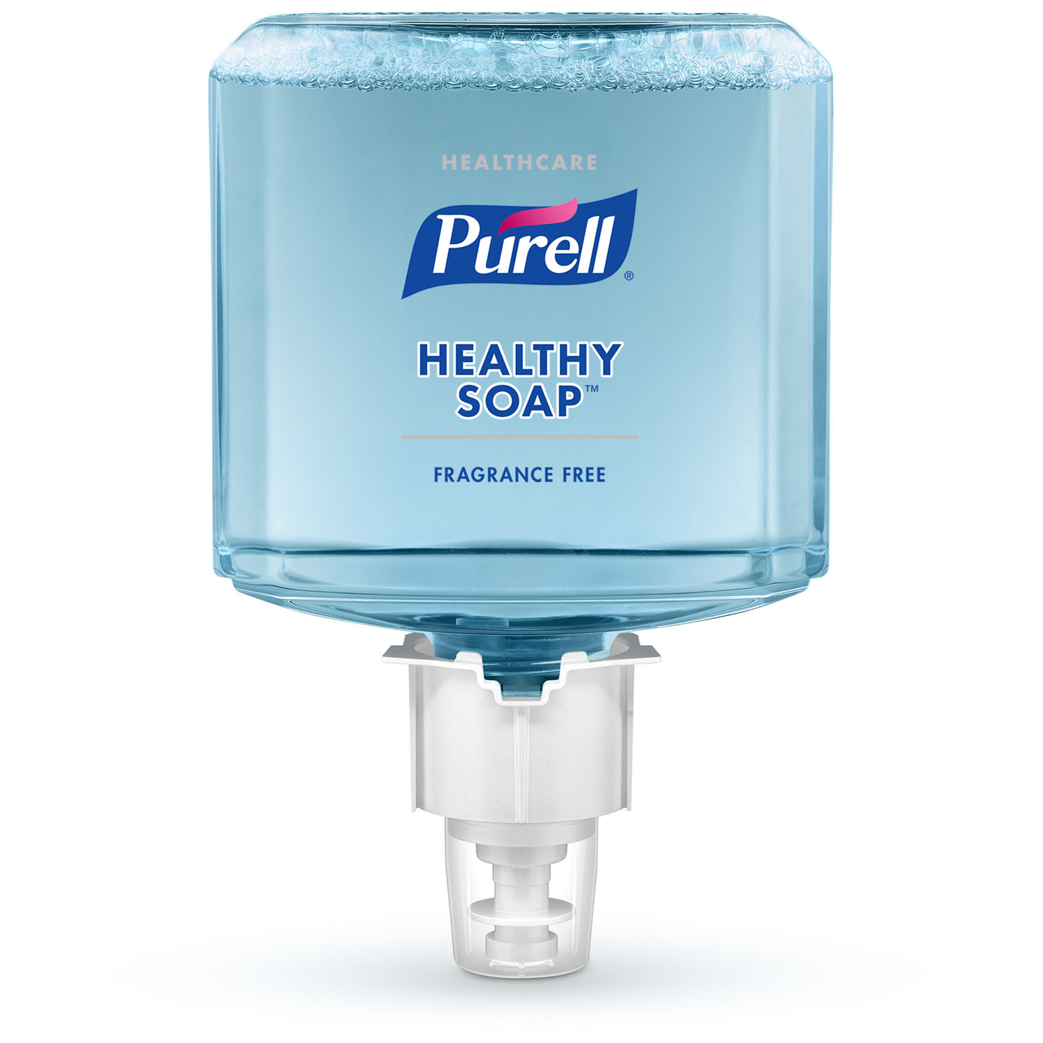 GOJO PURELL® ES6 DISPENSERS & REFILLS Healthcare Healthy Soap® Gentle & Free Foam, 1200 ml, Clear, 2/cs GOJO Industries, Inc. 6472-02
