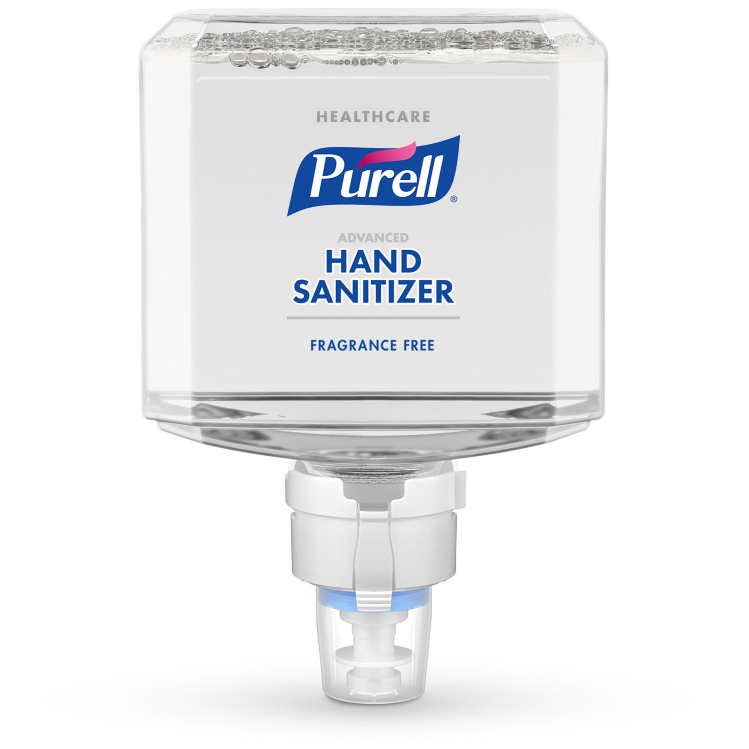 GOJO PURELL® ES8 DISPENSERS & REFILLS Healthcare Advanced Hand Sanitizer Gentle & Free Foam, 1200 ml, Clear, 2/cs (200 cs/plt) (Item is considered HAZMAT and cannot ship via Air or to AK, GU, HI, MP, PR, VI) GOJO Industries, Inc. 7751-02