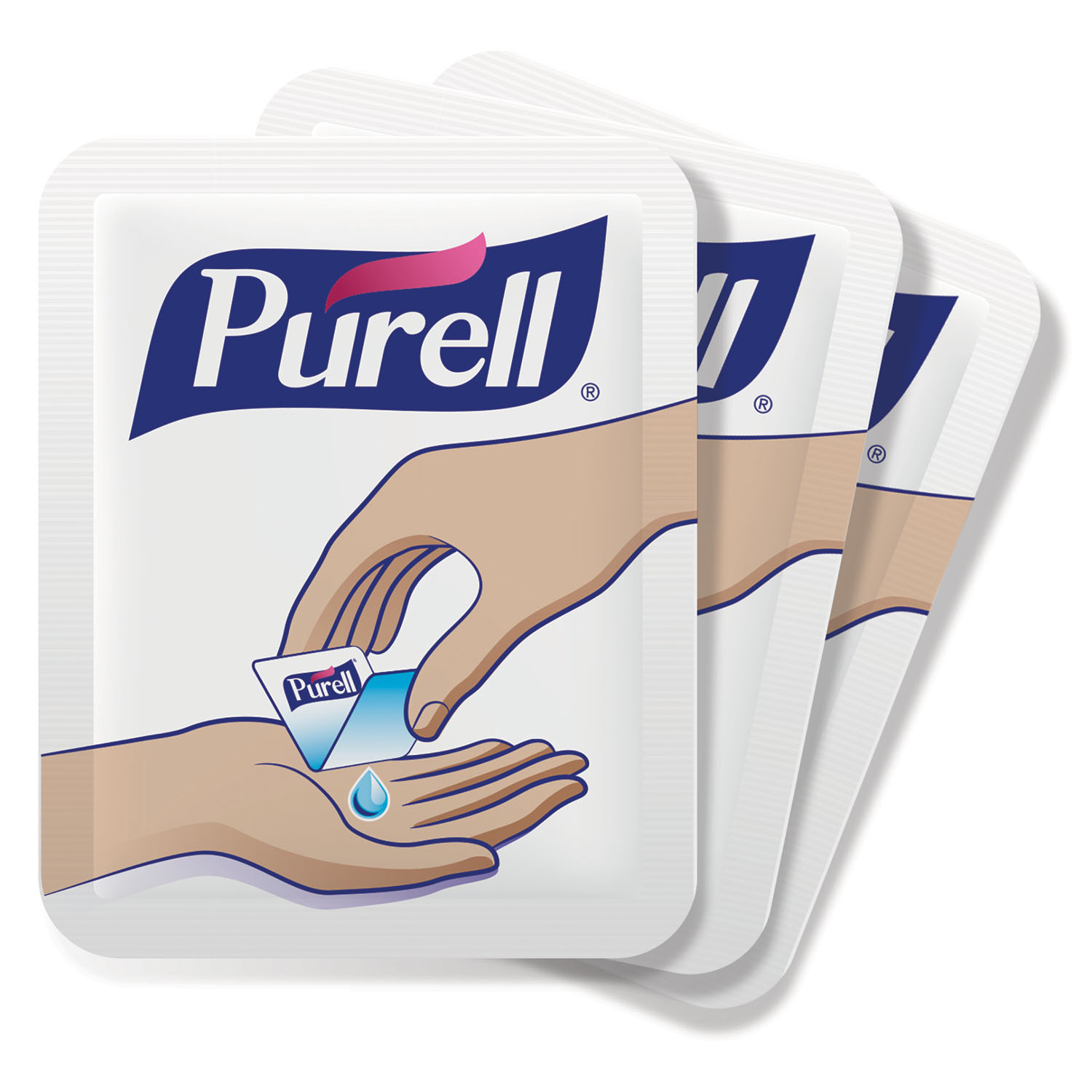 GOJO PURELL® ADVANCED INSTANT HAND SANITIZER Instant Hand Sanitizer, 0.04 oz (1.2ml) Individual Packet, Bulk, 2000/cs (Item is considered HAZMAT and cannot ship via Air or to AK, GU, HI, MP, PR, VI) GOJO Industries, Inc. 9630-2M-NS