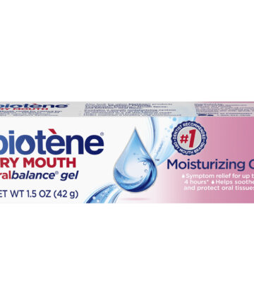 HALEON BIOTÈNE® ORALBALANCE® DRY MOUTH MOISTURIZING GEL Biotène® Dry Mouth OralBalance® Gel, 1.5 oz. tube, 6/pack  (Available for sale in US only) GSK# 51201C (Products cannot be sold on Amazon.com or any other third Party sites.) Haleon US Services Inc. 60000000029795