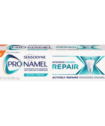 HALEON SENSODYNE® PRONAMEL® TOOTHPASTE ProNamel® Intensive Enamel Repair Toothpaste, Extra Fresh, 3.4 oz. tube, 6/pkg, 2 pkg/cs (12 tubes total) (Available for sale in US only) (Products cannot be sold on Amazon.com or any other third Party sites.) Haleon US Services Inc. 88758A