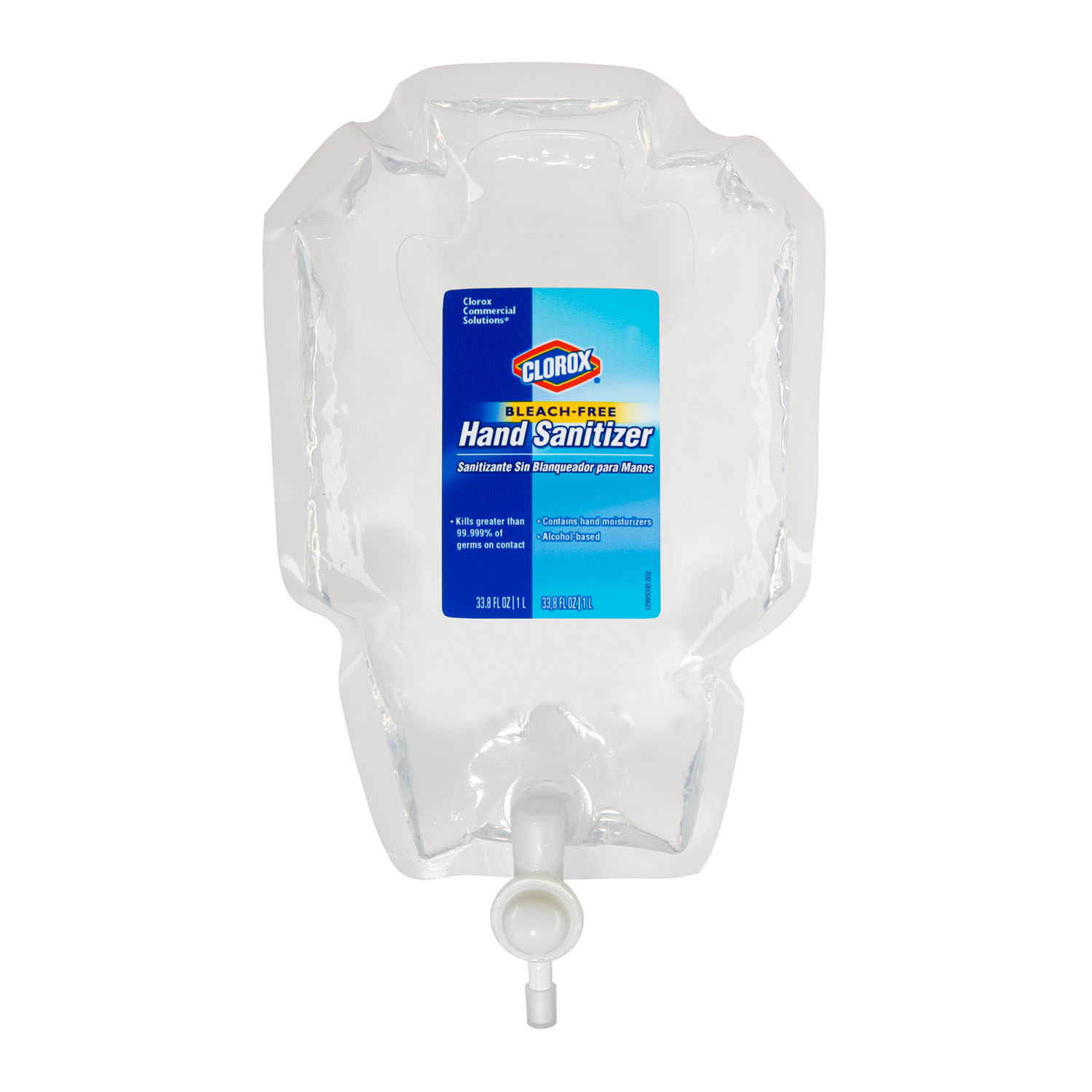 BRAND BUZZ CLOROX HAND SANITIZER Hand Sanitizing Spray Refill, 1000ml, 6/cs (Compatible with Dispenser Item #01752) (Item is considered HAZMAT and cannot ship via Air or to AK, GU, HI, MP, PR, VI) Brand Buzz 01753