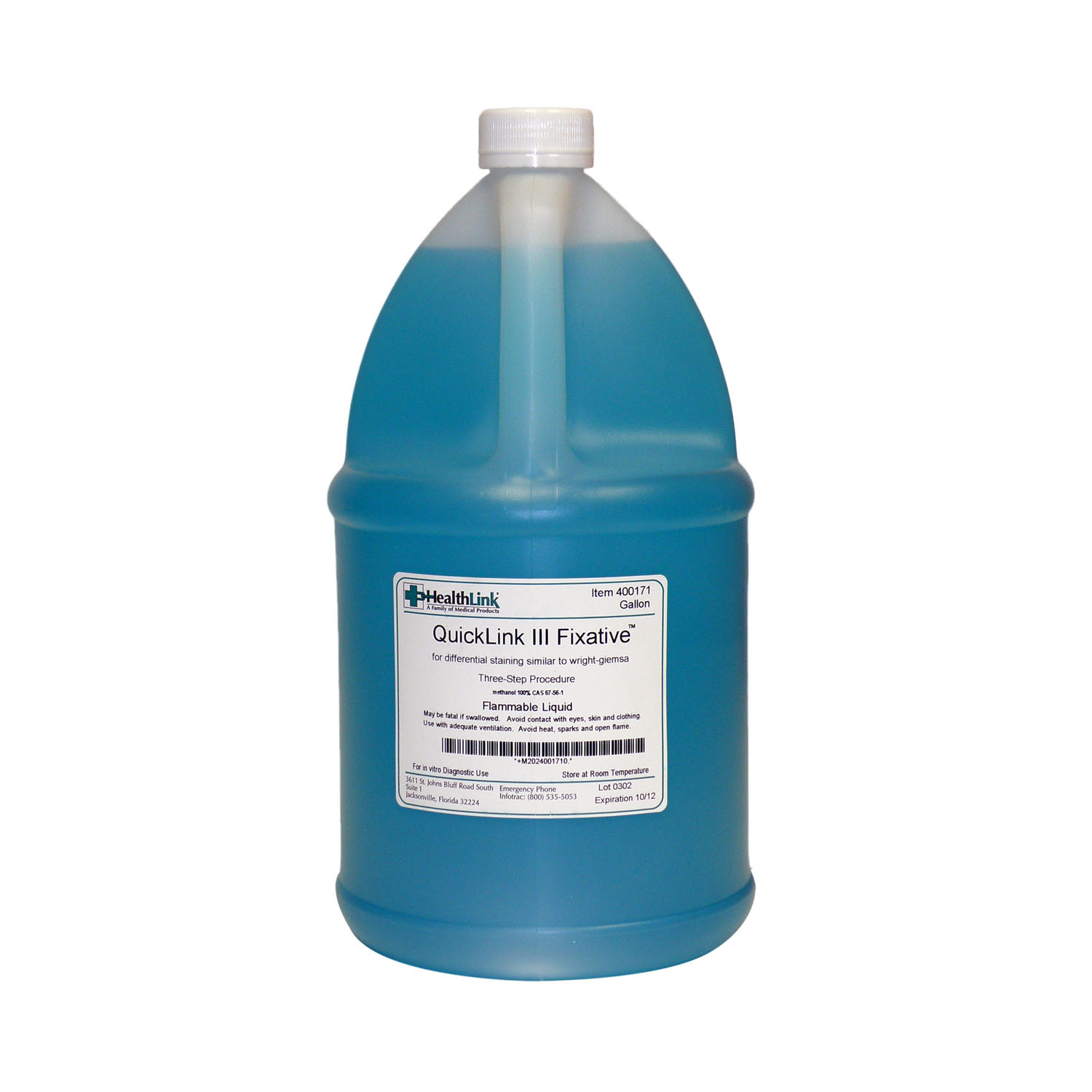 EDM3 STAINS AND REAGENTS Quicklink III, Fixative, Gallon (Item is Non-Returnable) (US Only) (Item is considered HAZMAT and cannot ship via Air or to AK, GU, HI, MP, PR, VI) EDM3 Company LLC 400171