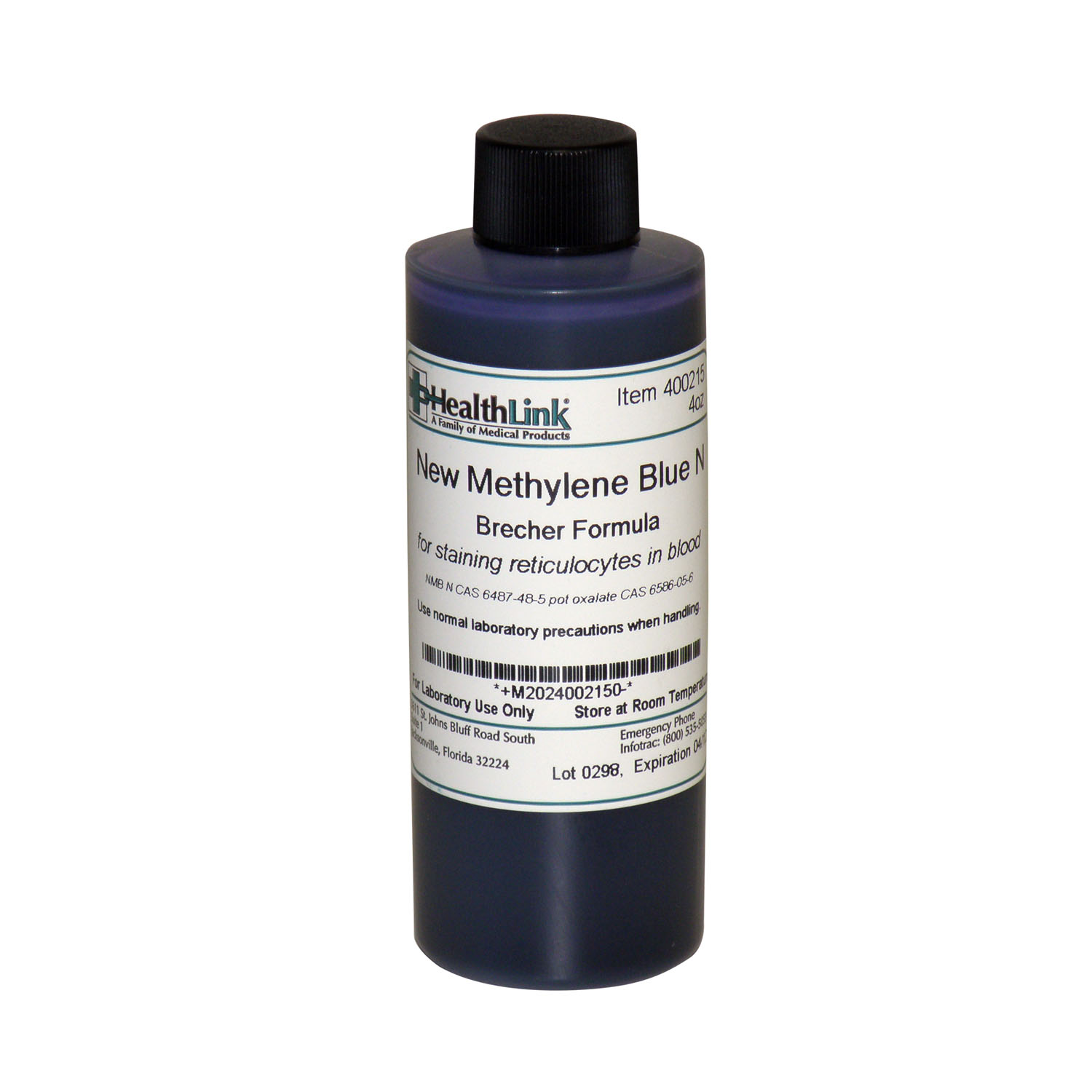 EDM3 STAINS AND REAGENTS Methelyne Blue, New 4 oz (Item is Non-Returnable) (US Only) EDM3 Company LLC 400215