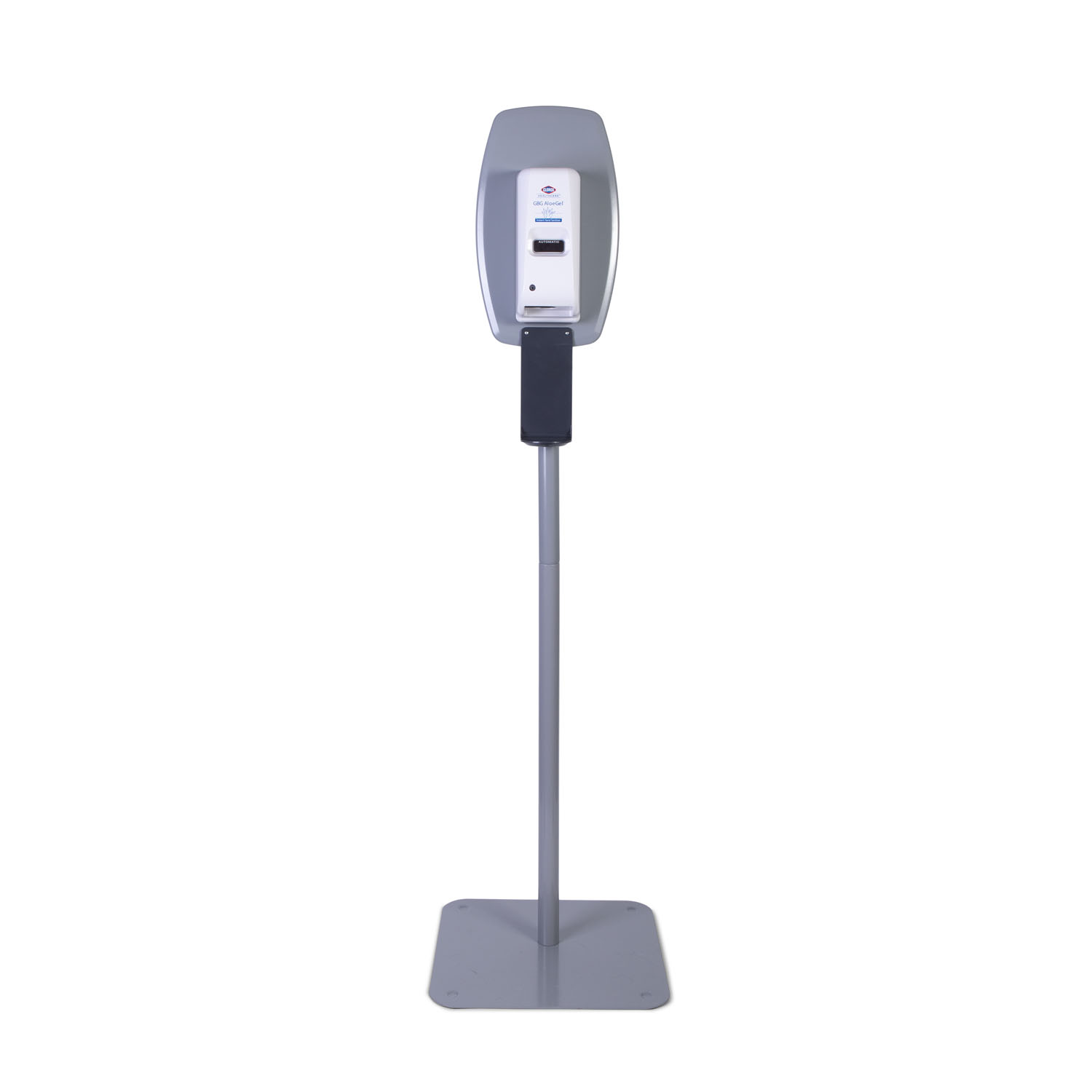 BRAND BUZZ CLOROX DISPENSER Clorox AloeGel Automatic Hand Sanitizer Dispenser (7783), 800 ml, with Floor Stand Brand Buzz 7784
