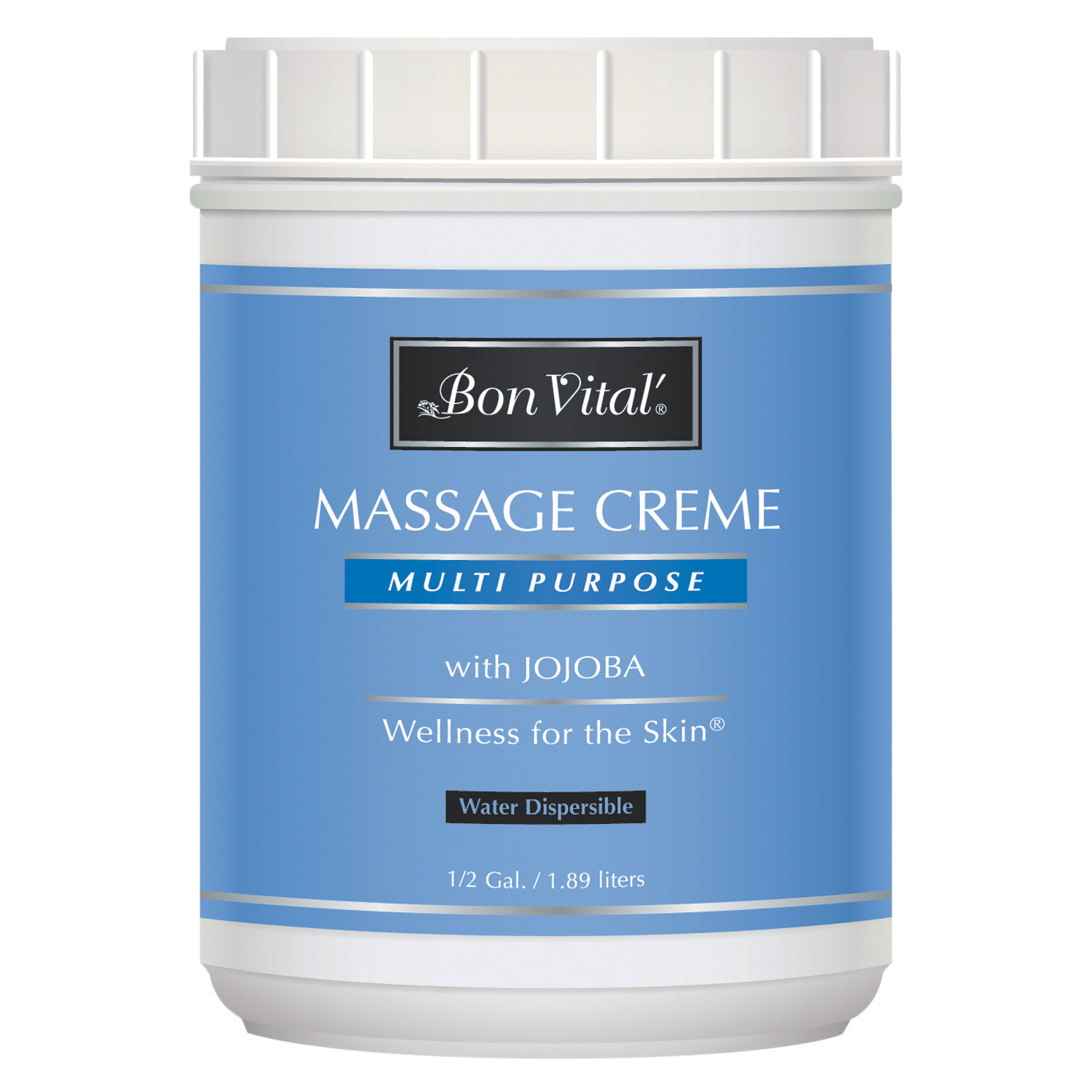 PERFORMANCE HEALTH BON VITAL® MULTI-PURPOSE MASSAGE CRÈME Multi-Purpose Massage Crème, 0.5 Gallon Jar, 6/cs (Cannot be sold to retail outlets and/ or Amazon) (US Only) Performance Health BVMPCHG