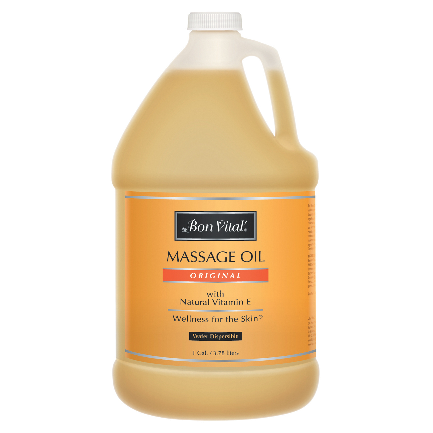 PERFORMANCE HEALTH BON VITAL® ORIGINAL MASSAGE OIL Original Massage Oil, 1 Gallon Bottle, 4/cs (36 cs/plt) (Cannot be sold to retail outlets and/ or Amazon) (US Only) Performance Health BVORIGO1G