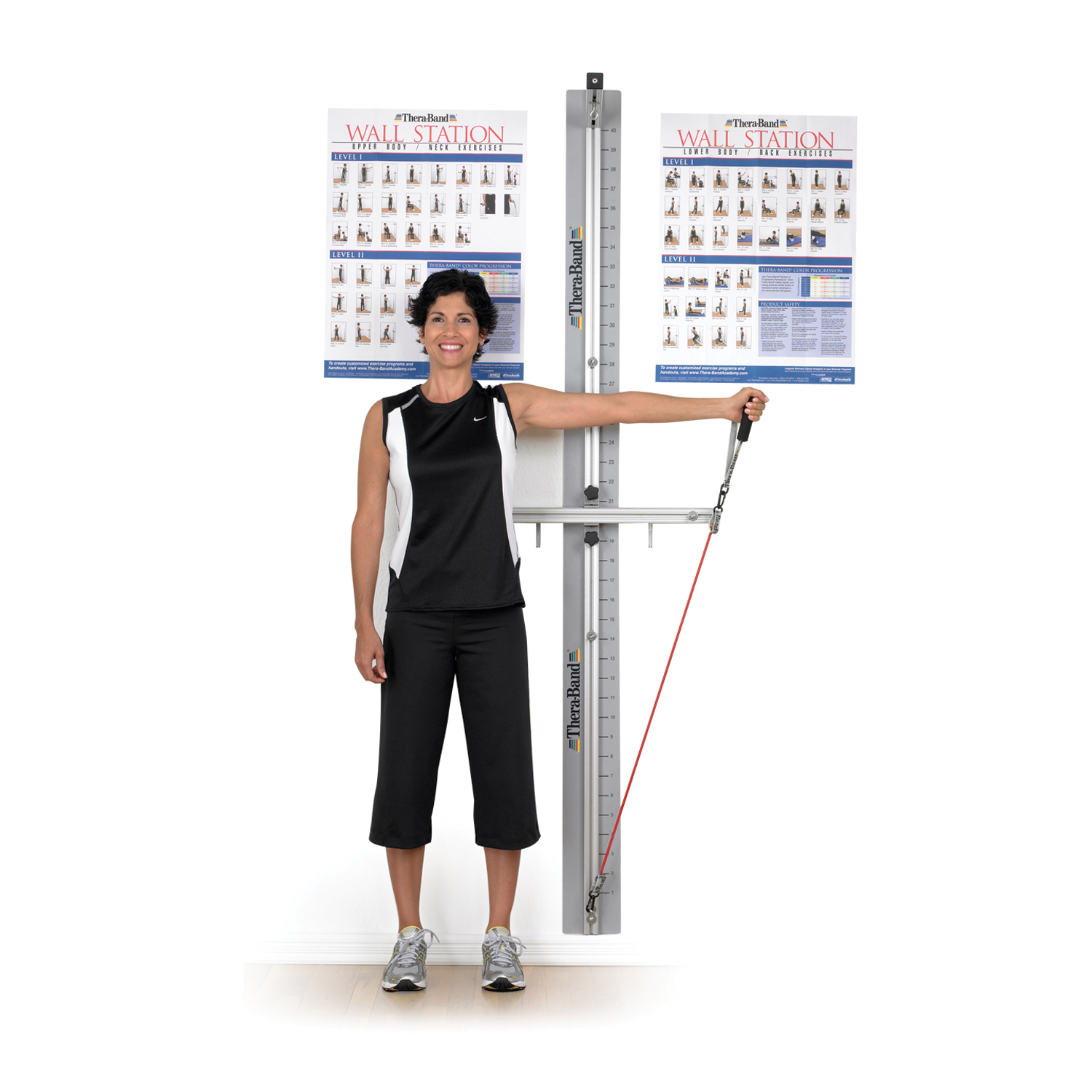 PERFORMANCE HEALTH REHAB WELLNESS EXERCISE & WALL STATIONS Wall Station (020508) (081413145) (US Only) Hygenic/Theraband 21910