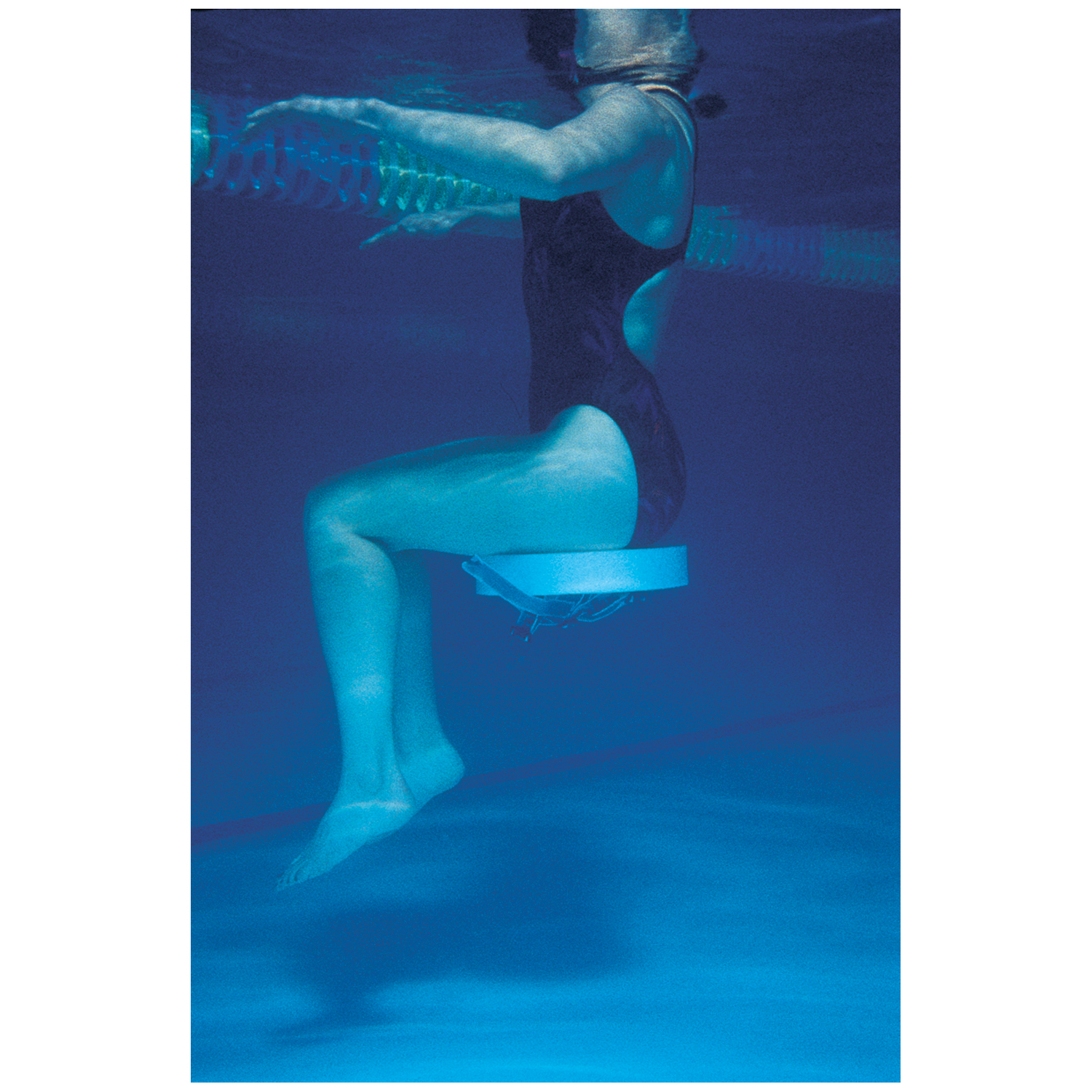 THERA-BAND AQUATIC PRODUCTS Closed Chain Buoyancy Disk with Foot Straps, Aquatic Products Supplied Individually, 6 ea/cs (040011) (US Only) Performance Health 40010