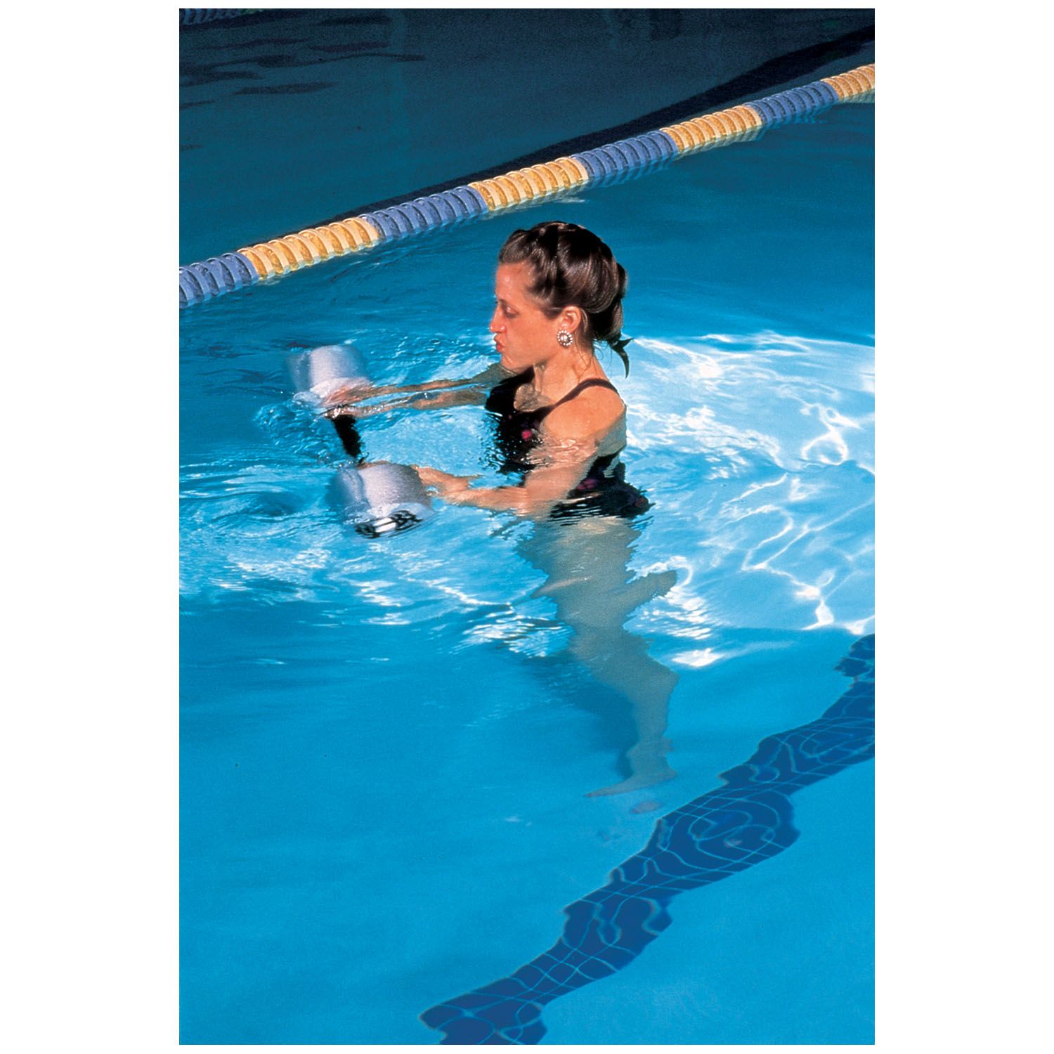 THERA-BAND AQUATIC PRODUCTS Instructional Swim Bar with Padded Grip, Aquatic Products Supplied Individually, 4 ea/cs (040090) (US Only) Performance Health 40090
