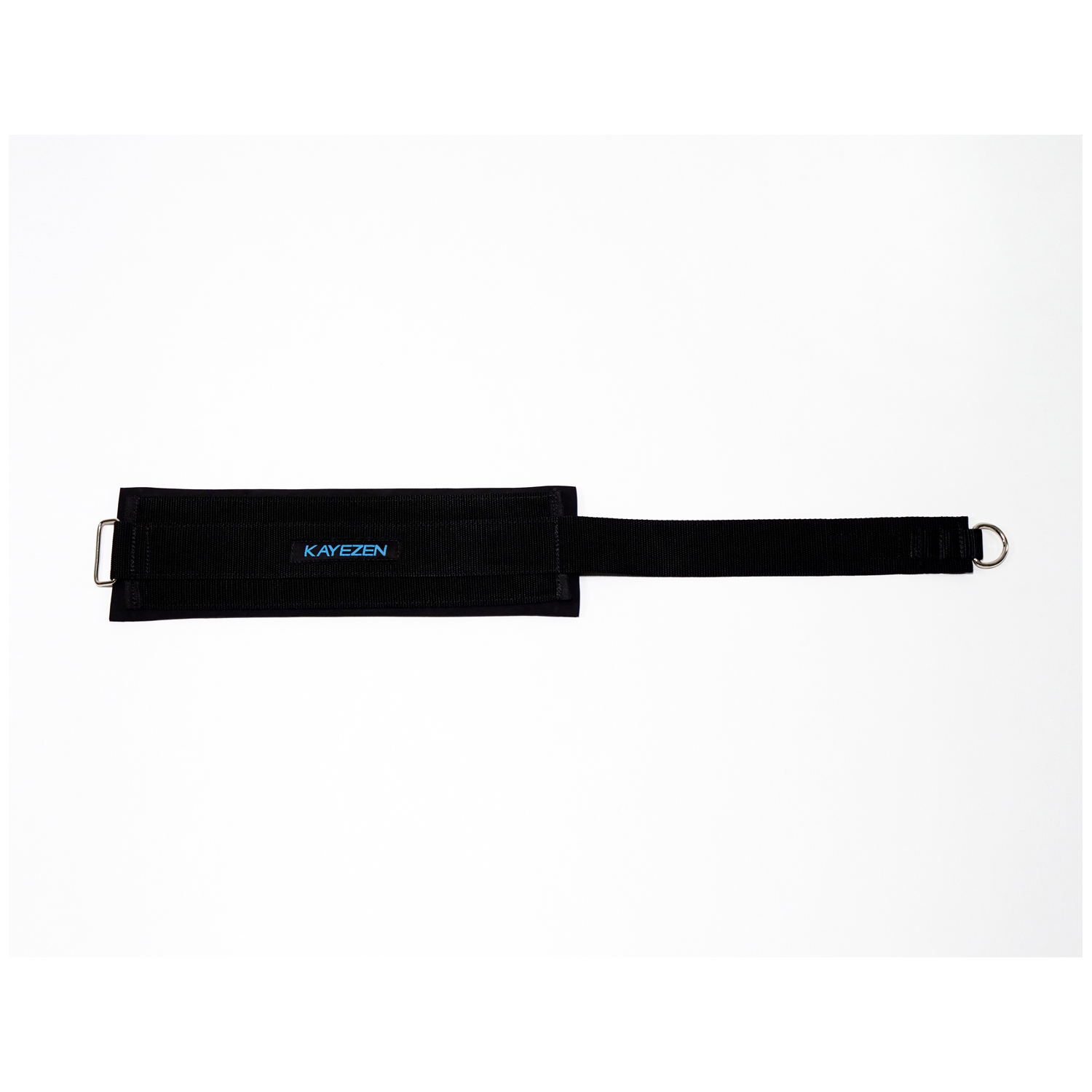 VECTOR THIGH CINCH STRAP Kayezen VECTOR Adjustable D-ring Thigh Strap, (Use a Carabiner to Attach to a VECTOR system to Exercise) Black, Nylon, 28”L, Fits Most Ssers, Comfortable Pad is 15”Lx4.5W, Remaining Strap is 13”Lx2”W (Cannot be sold through any site ie Amazon, Jet, e-bay, woot, Staples or any e-comm retailer other than sub-Distributor's own site. Approved for sale in: PT, OT, AT, Chiro.) Kayezen LLC RQX-CNCHS