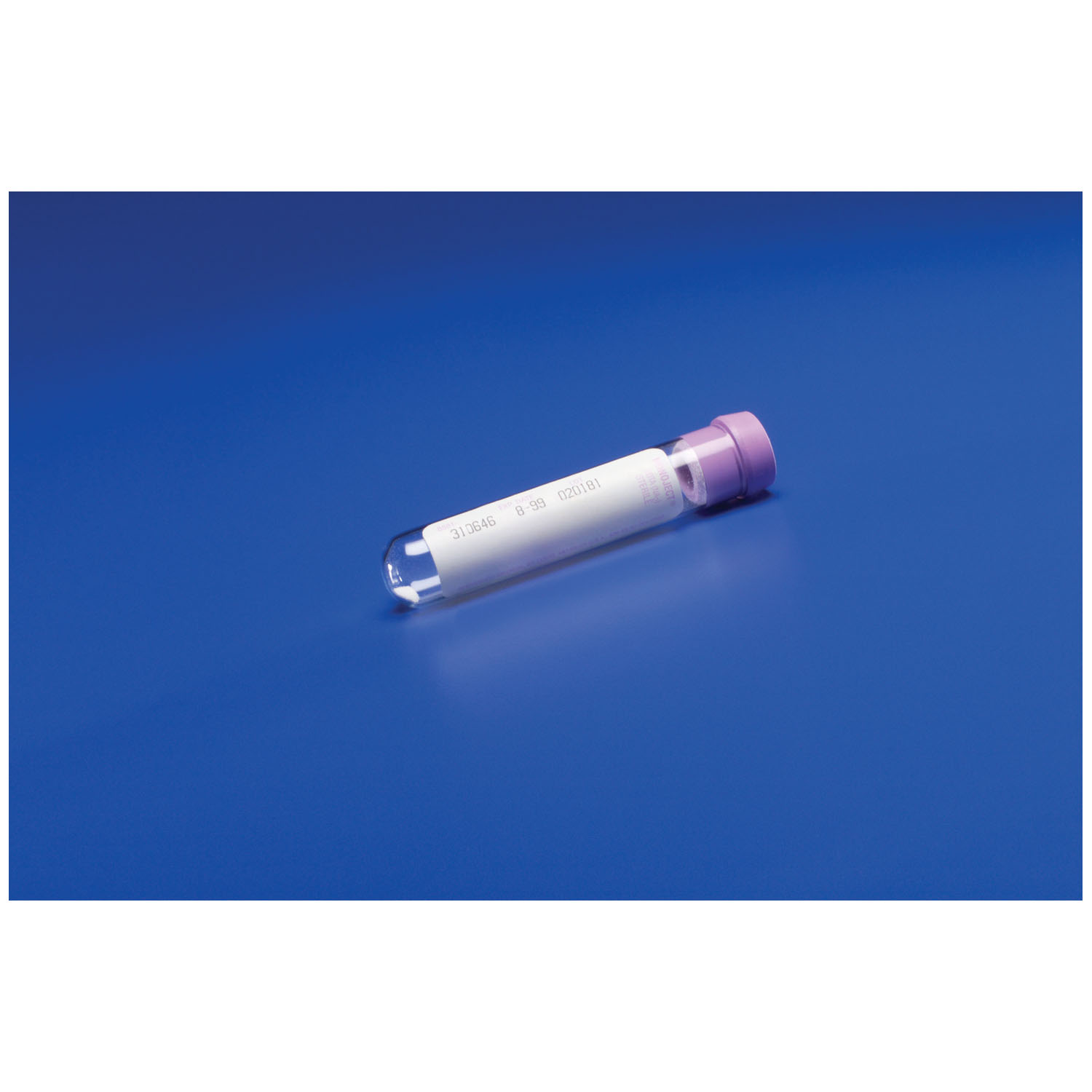 CARDINAL HEALTH MONOJECT™ STANDARD BLOOD COLLECTION TUBES - LAVENDER Standard Blood Collection Tube, Liquid Additive, 13mm x 100mm, 7mL, Silicone Coated Lavender Stopper, 1000/cs (Continental US Only) Cardinal Health 8881311545