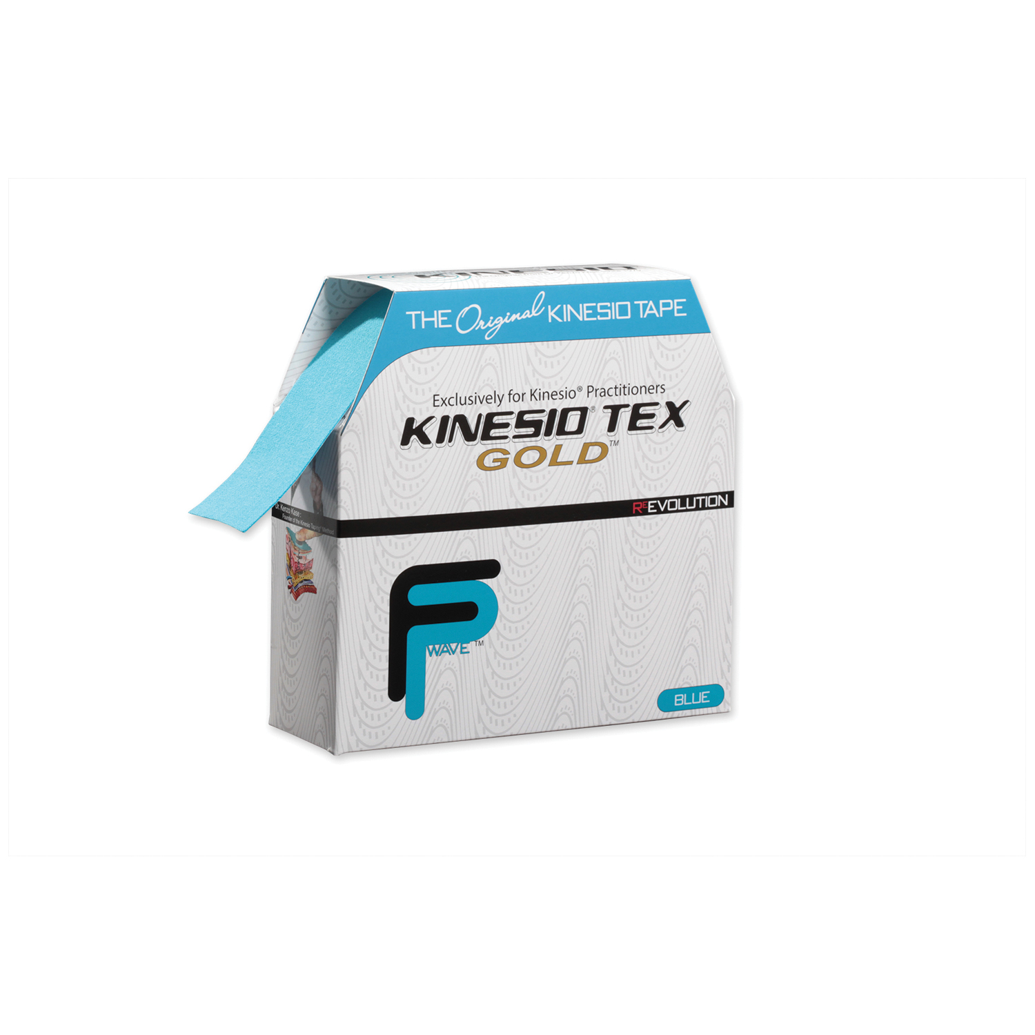 KINESIO TEX GOLD FP TAPE Gold FP Tape, 2" x 34 yds, Blue, Bulk, 1 rl/ea (35 bx/plt) (Products cannot be sold on Amazon.com or any other 3rd party platform) (090312) Kinesio Holding Corporation GKT25125FP