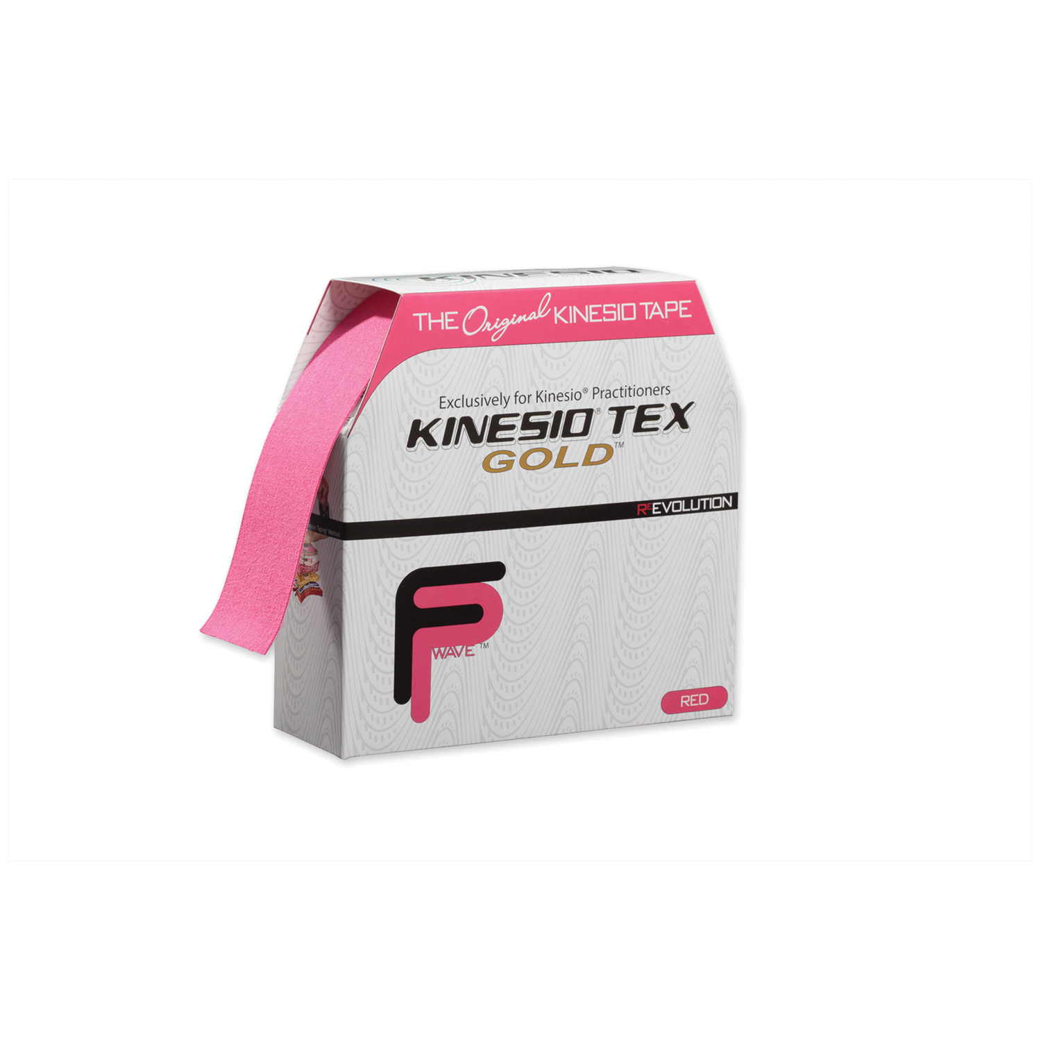 KINESIO TEX GOLD FP TAPE Gold FP Tape, 2" x 34 yds, Red, Bulk, 1 rl/ea (Products cannot be sold on Amazon.com or any other 3rd party platform) (090313) Kinesio Holding Corporation GKT35125FP