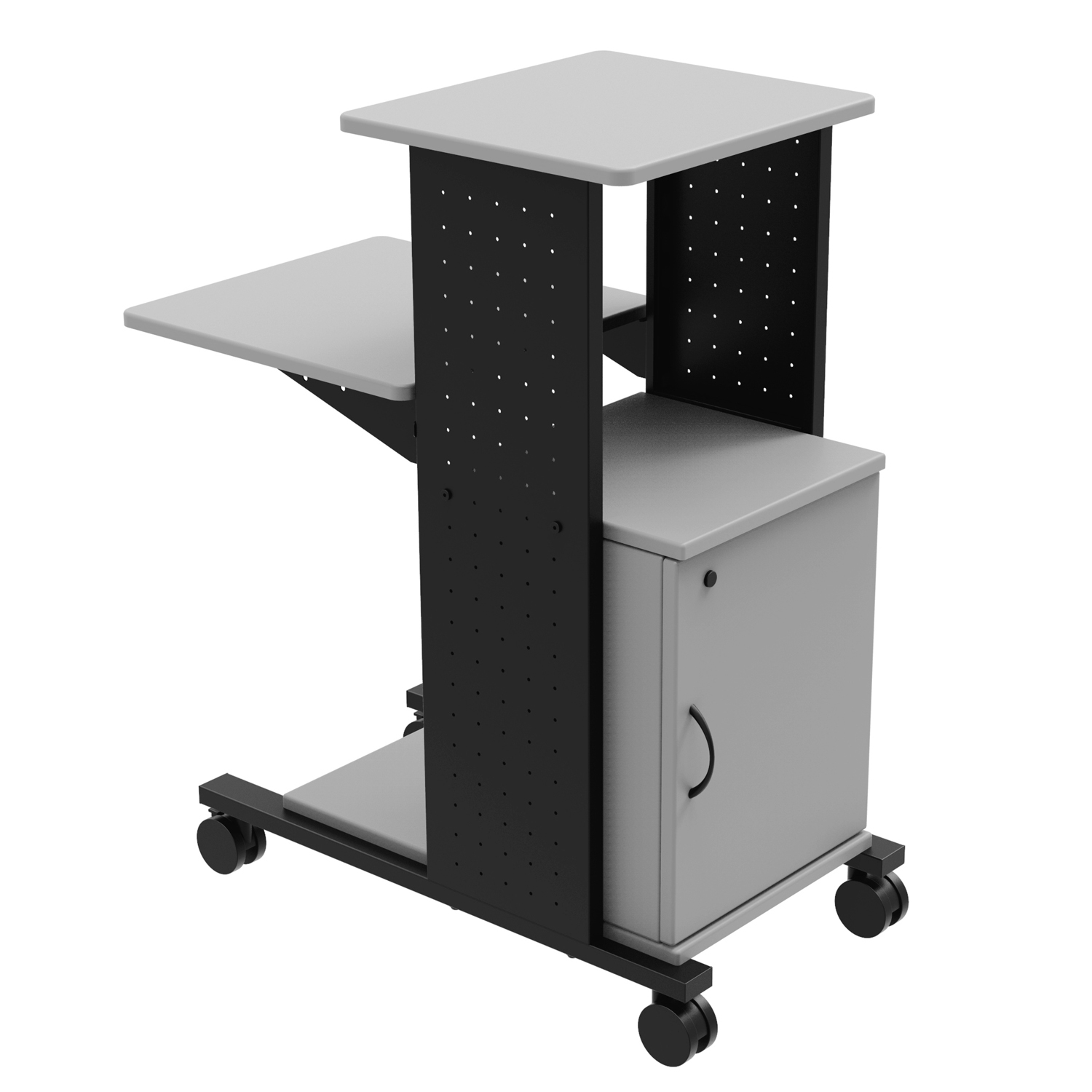 LUXOR MOBILE PRESENTATION STATION Mobile Presentation Station, 18"W x 34.25"D x 40"H, Cabinet Included, No Electric (DROP SHIP ONLY) Luxor WPS4C