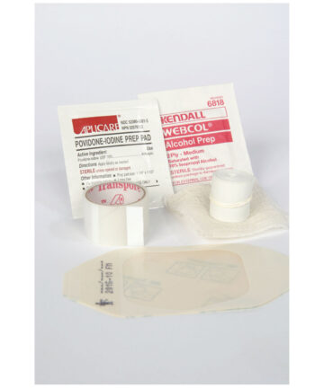 MEDICAL ACTION GENT-L-KARE® IV START KITS IV Start Kit, Tegaderm Dressing & PVP Prep Pad, 100/cs Medical Action Industries 2602