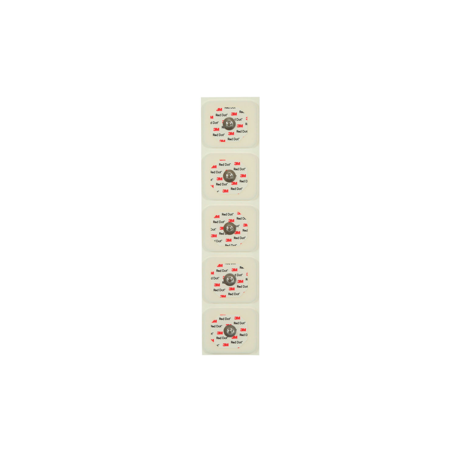 SOLVENTUM RED DOT™ MONITORING ELECTRODES WITH FOAM TAPE & STICKY GEL Monitoring Electrode, 1.60" x 1.36", Adult, Universal, Foam, Sticky Gel, Diaphoretic, 5/bg, 200 bg/cs (Continental US+HI Only) Solventum Corporation 2560-5
