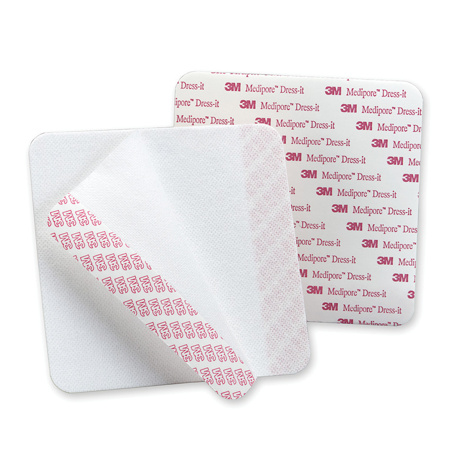 SOLVENTUM MEDIPORE™ SOFT CLOTH PRE-CUT DRESSING COVERS Dressing Cover, 5 7/8" x 5 7/8", 3 sheets/pad, 25 pad/bx, 4 bx/cs (Continental US+HI Only) Solventum Corporation 2956