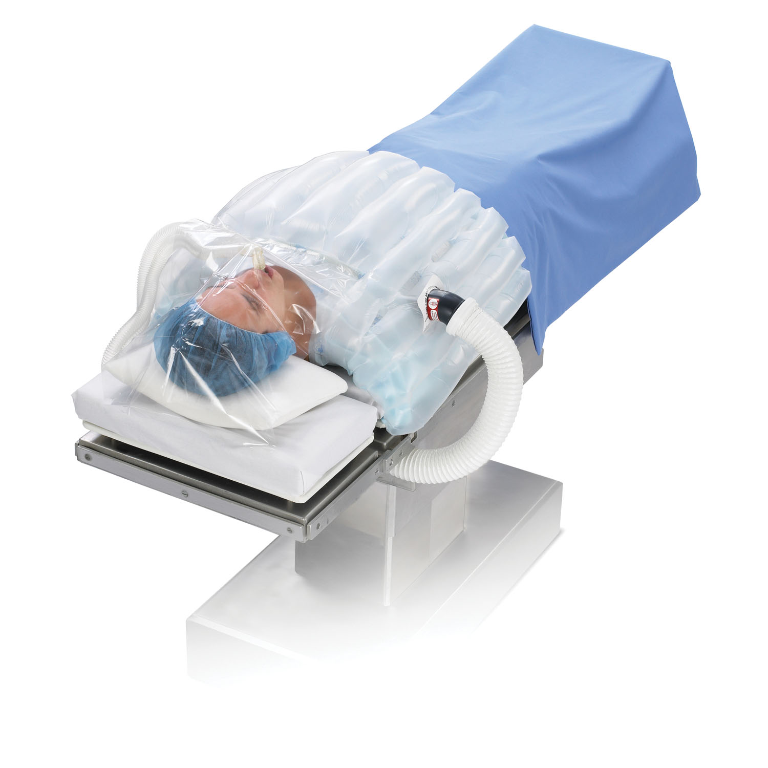 SOLVENTUM BAIR HUGGER™ INTRAOPERATIVE BLANKETS; Model 542 Dual Torso Warming Blanket, 42" x 36" with Drape, 24" x 16", 10/cs (Continental US+HI Only) Solventum Corporation 54200