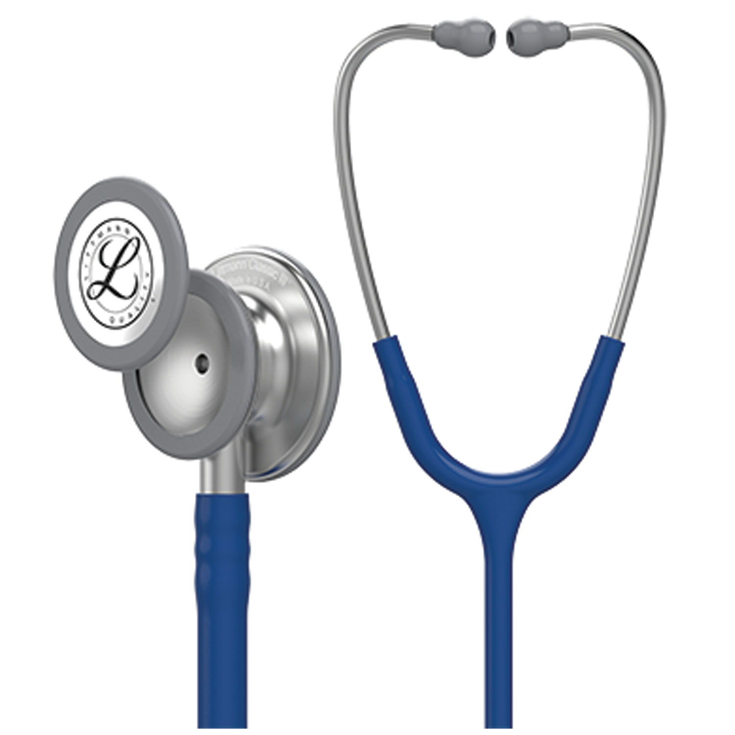 SOLVENTUM LITTMANN® CLASSIC III STETHOSCOPE Stethoscope, Standard-Finish Chestpiece, Navy Blue Tube, 27" (Continental US+HI Only) (Littmann items are only available for sale online by distributors authorized by 3M Littmann) Solventum Corporation 5622