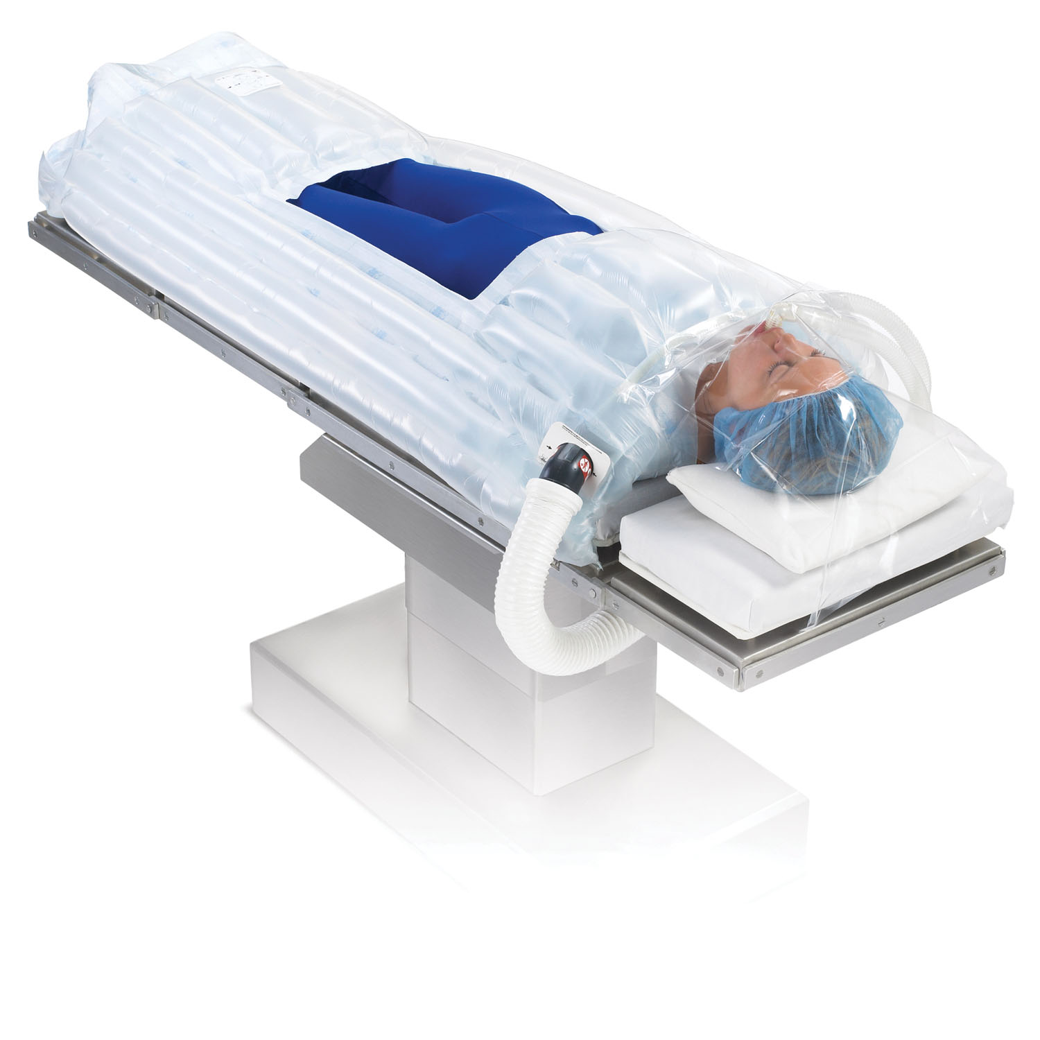SOLVENTUM BAIR HUGGER™ INTRAOPERATIVE BLANKETS; Model 570 Surgical Access Warming Blanket, 84" x 36" with Head Drape, 24" x 41", 10/cs (Continental US+HI Only) Solventum Corporation 57000