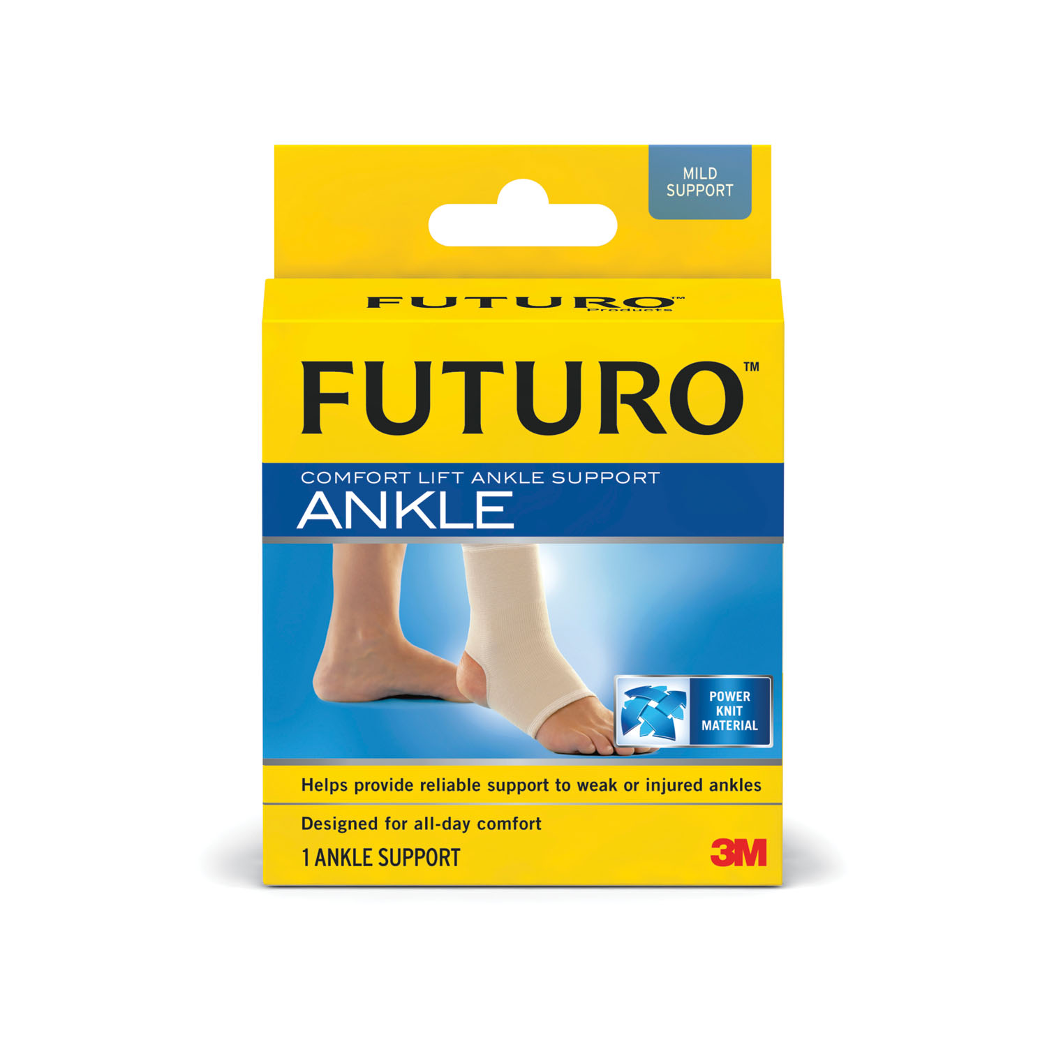 SOLVENTUM FUTURO™ COMFORT LIFT SUPPORTS Ankle Support, Small, 3/pk, 8 pk/cs (Continental US+HI Only) (To Be DISCONTINUED) Solventum Corporation 76581EN